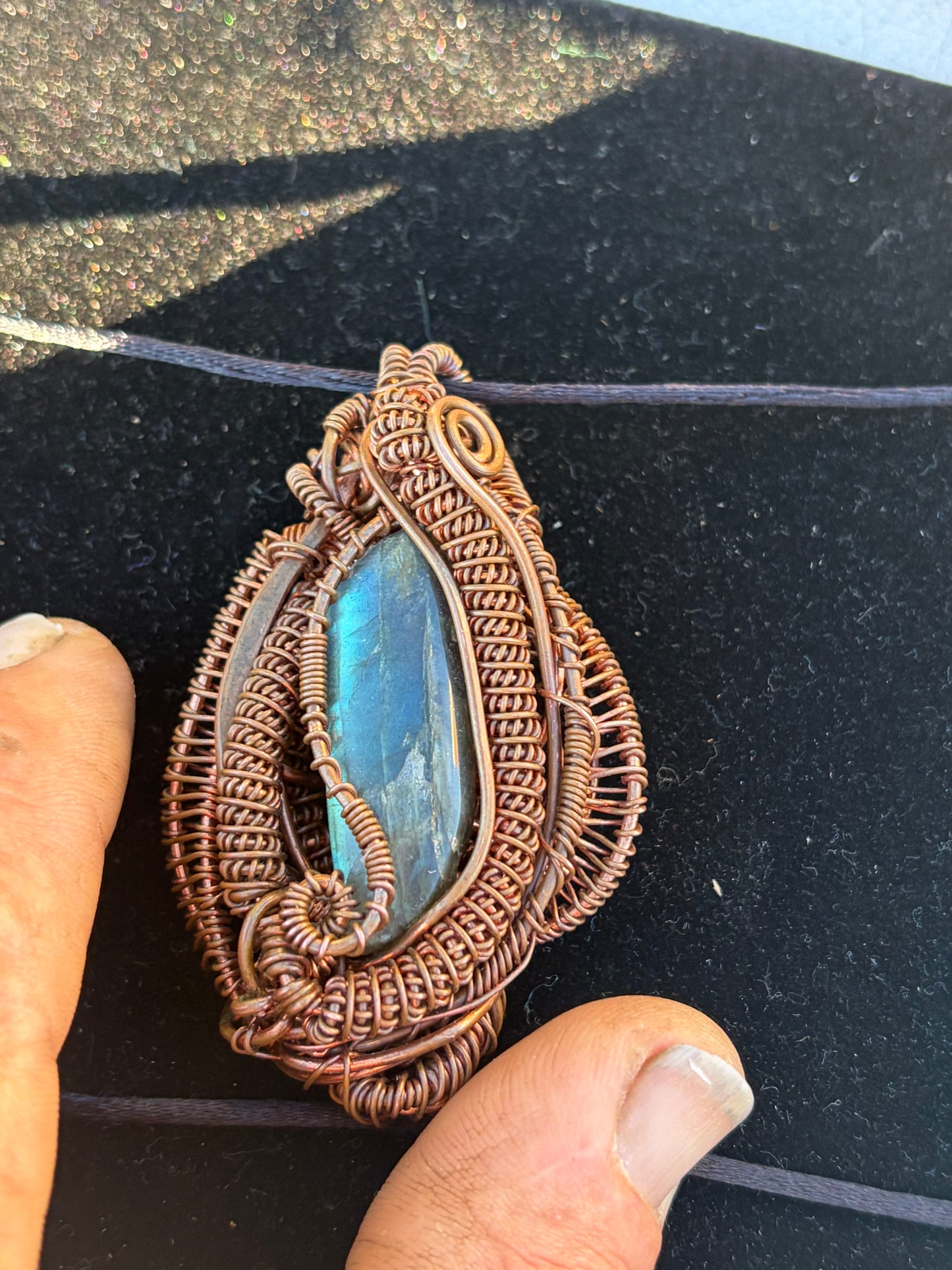 Labradorite talisman for good fortune