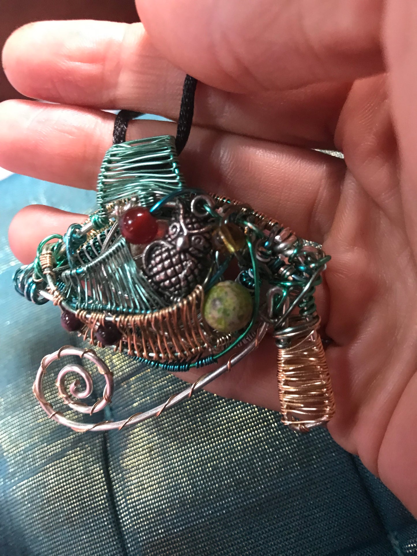 All seeing eye necklace