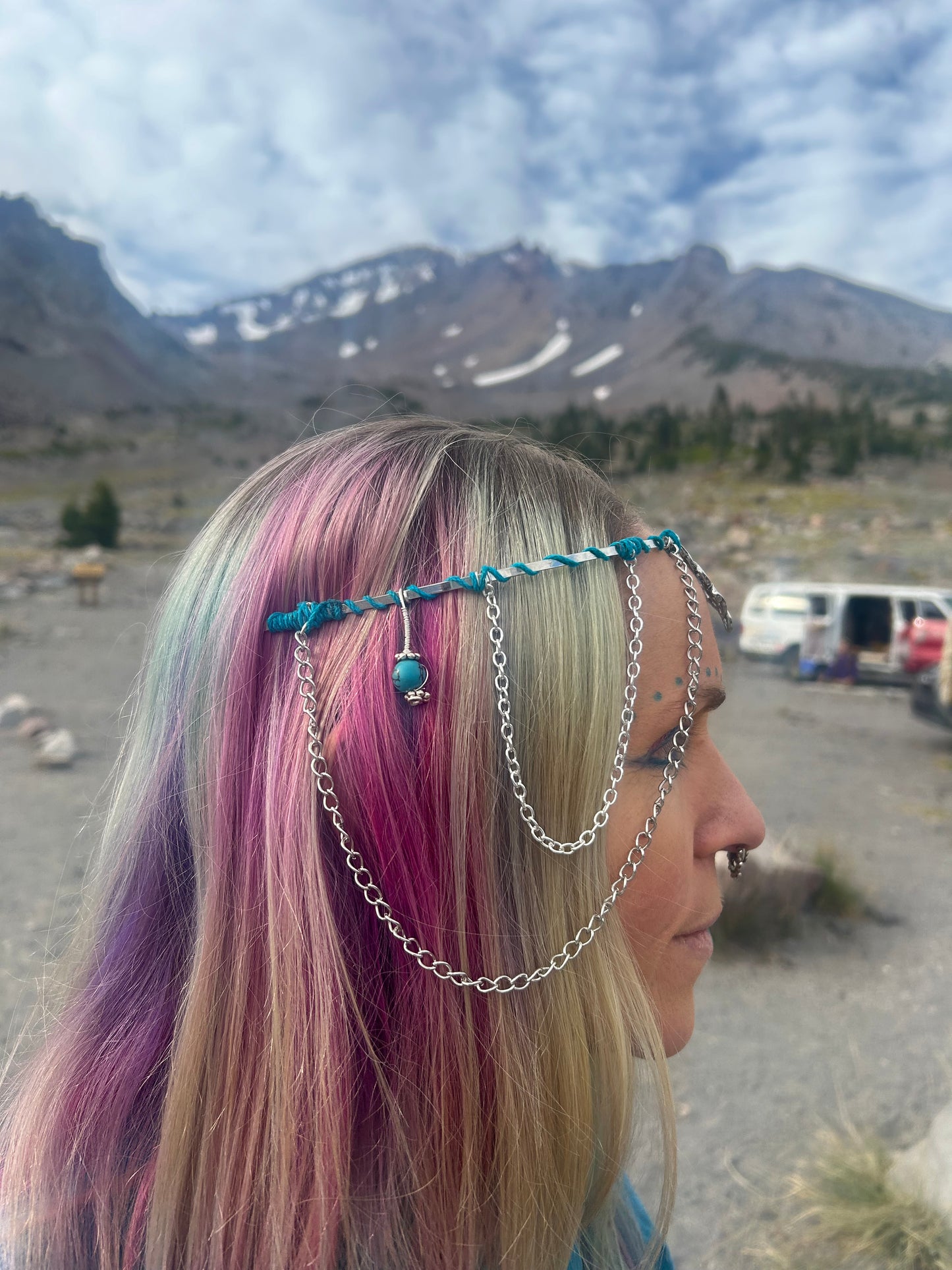 Celtic Goddess crown headpiece