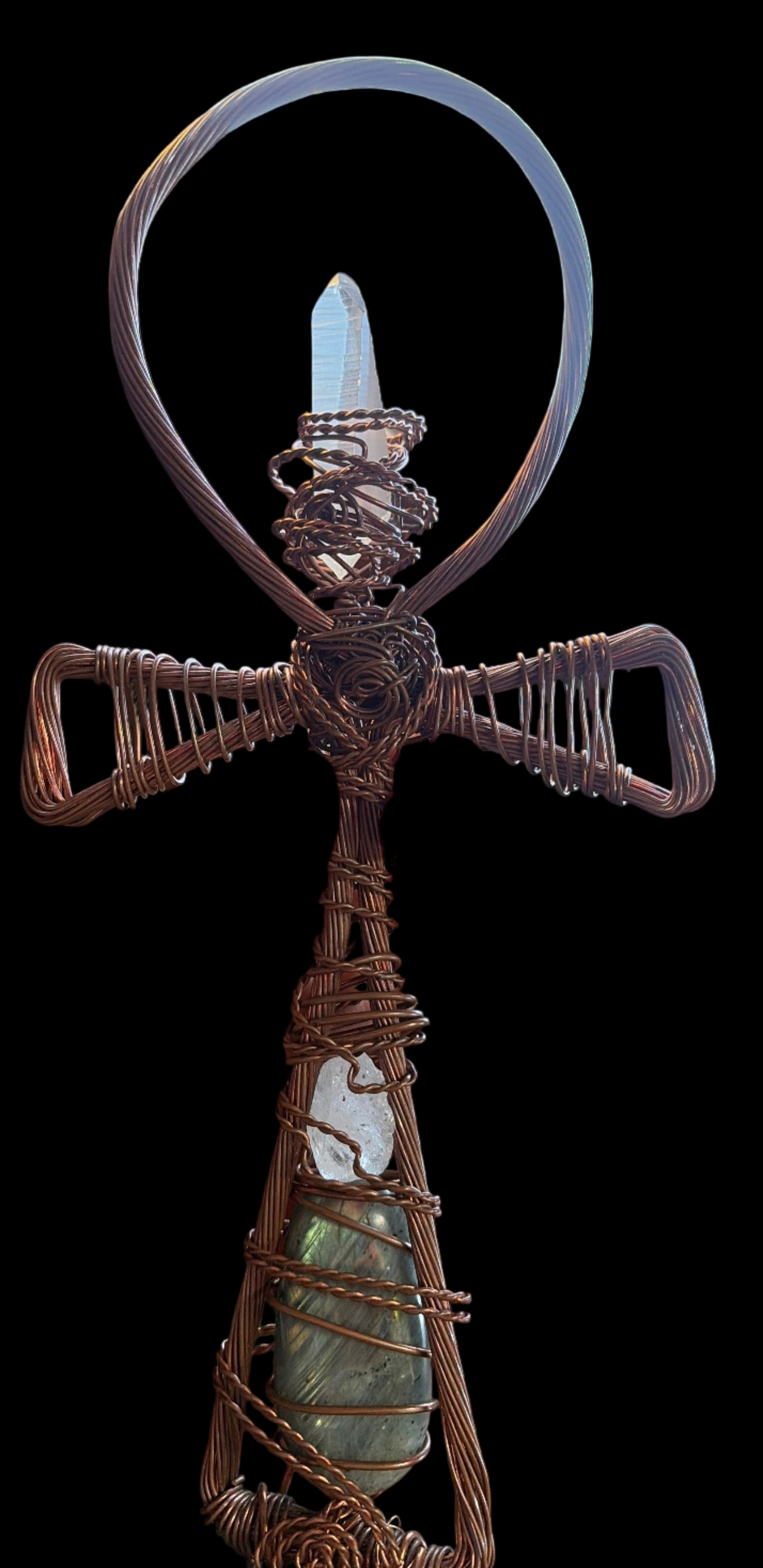 🐝✨ The Ankh of Honeyed Light: Lemurian Pollination Key