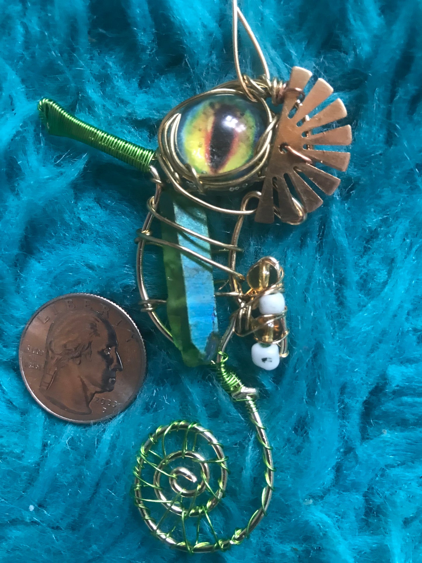 Handmade seahorse ornament & decor