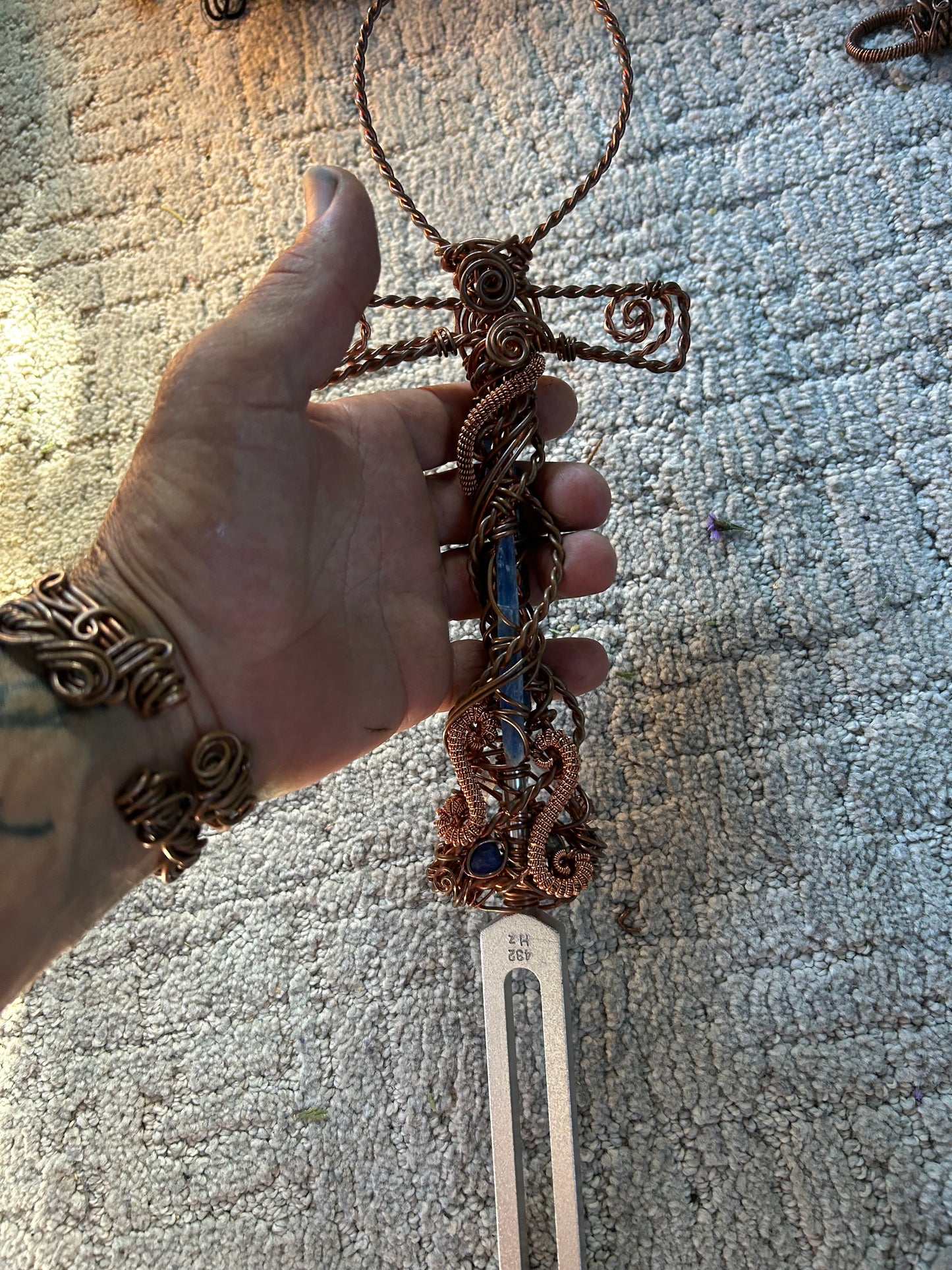 Tuning fork a ANKH healing device