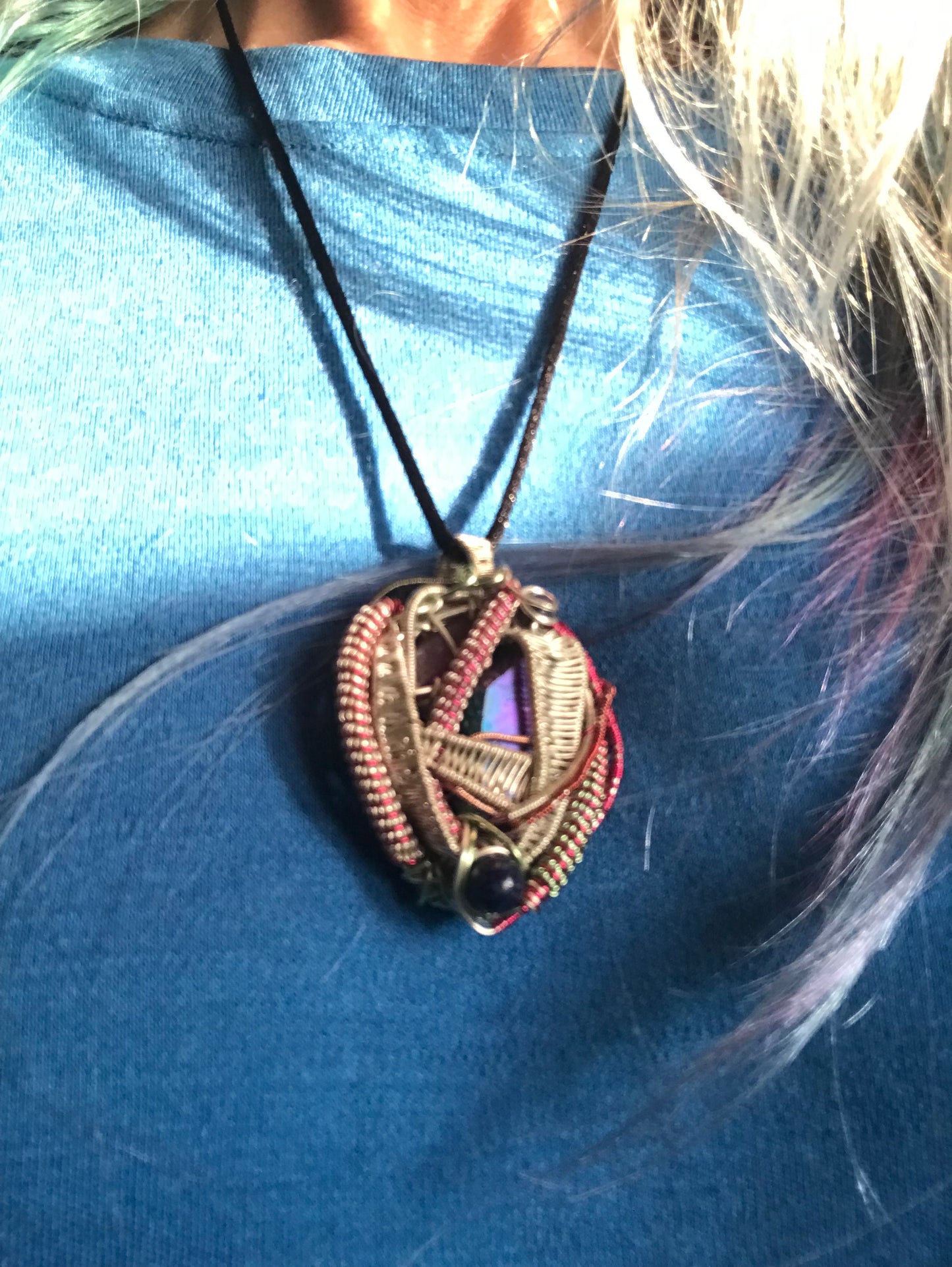 Gemstone pendant for living your Purpose