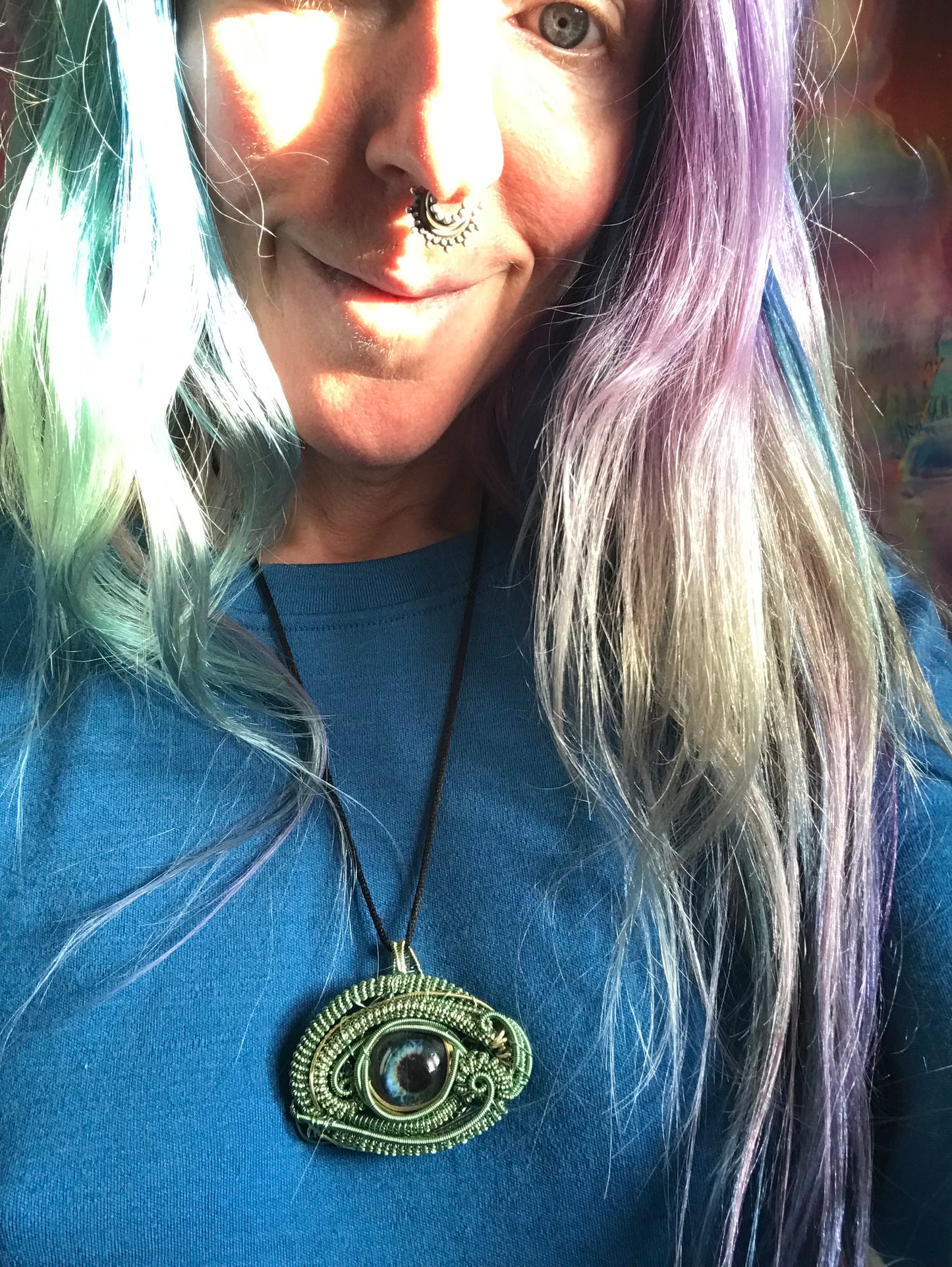 Third eye activation necklace