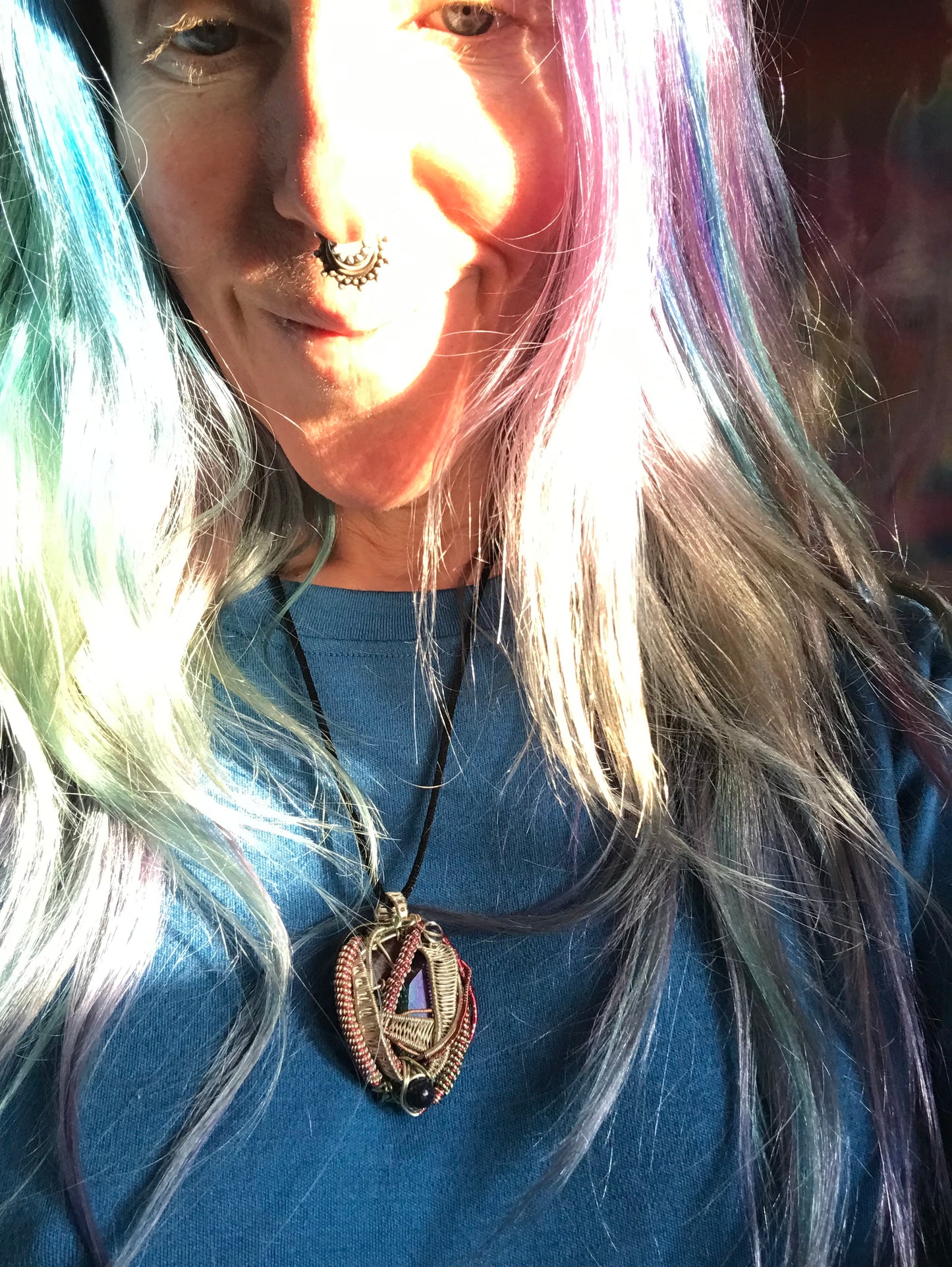 Gemstone pendant for living your Purpose