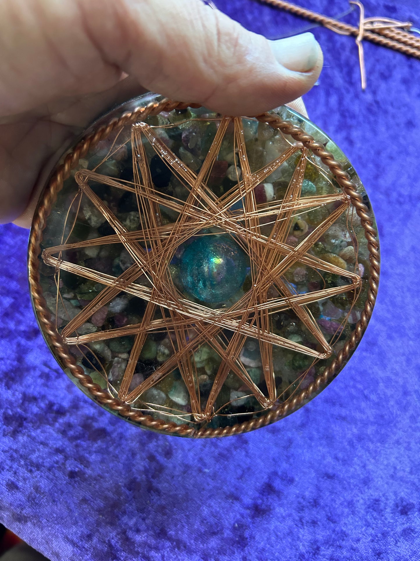 PEMF tourmaline and gold quartz water charger&wifi 5g harmonizer