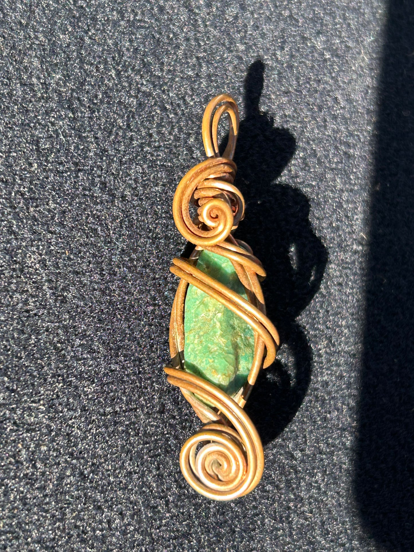 Turquoise, pendant, spirit protection