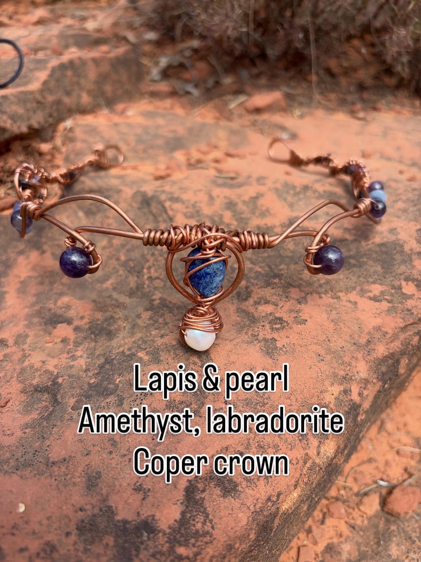 Lumerian copper crown
