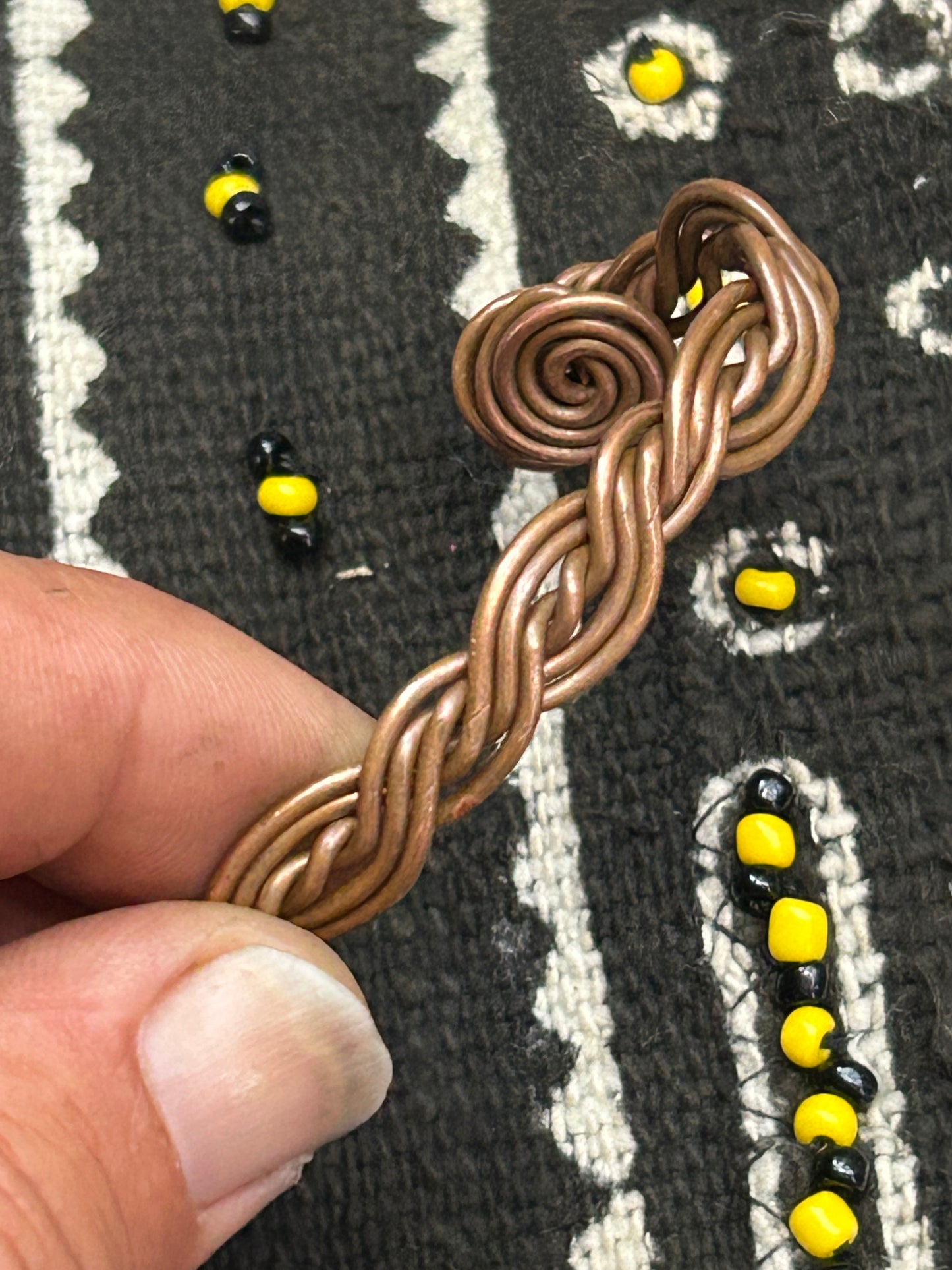 Arthritis, wrist, and hand support copper bracelet