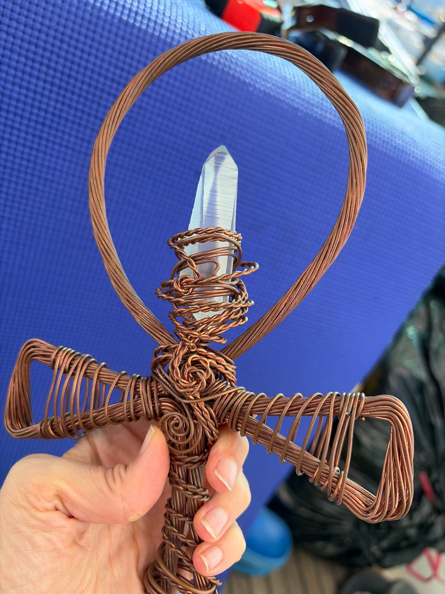 🐝✨ The Ankh of Honeyed Light: Lemurian Pollination Key