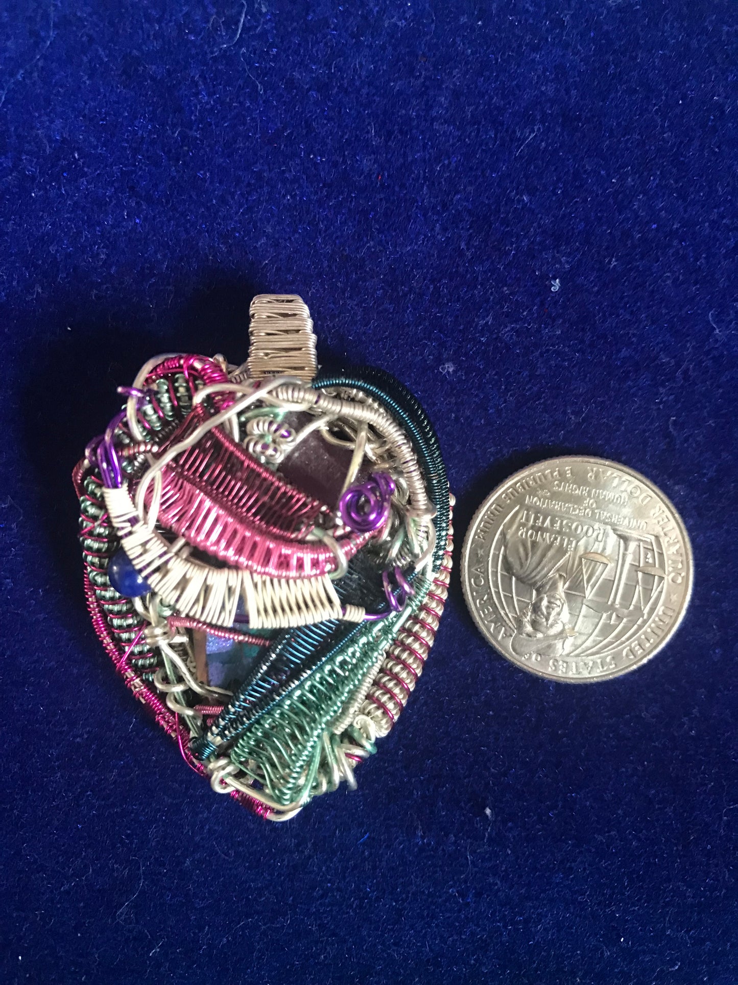 Gemstone pendant for living your Purpose