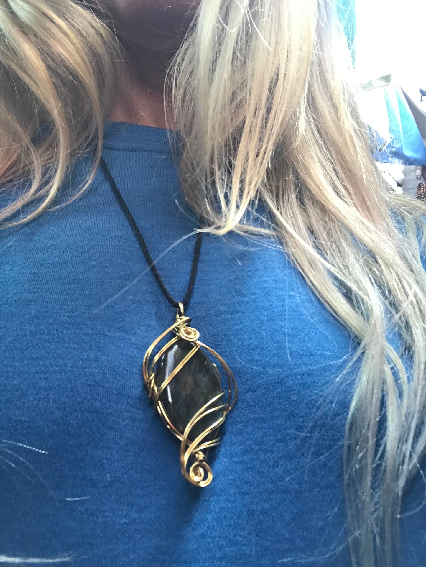 Intuition labradorite pendant