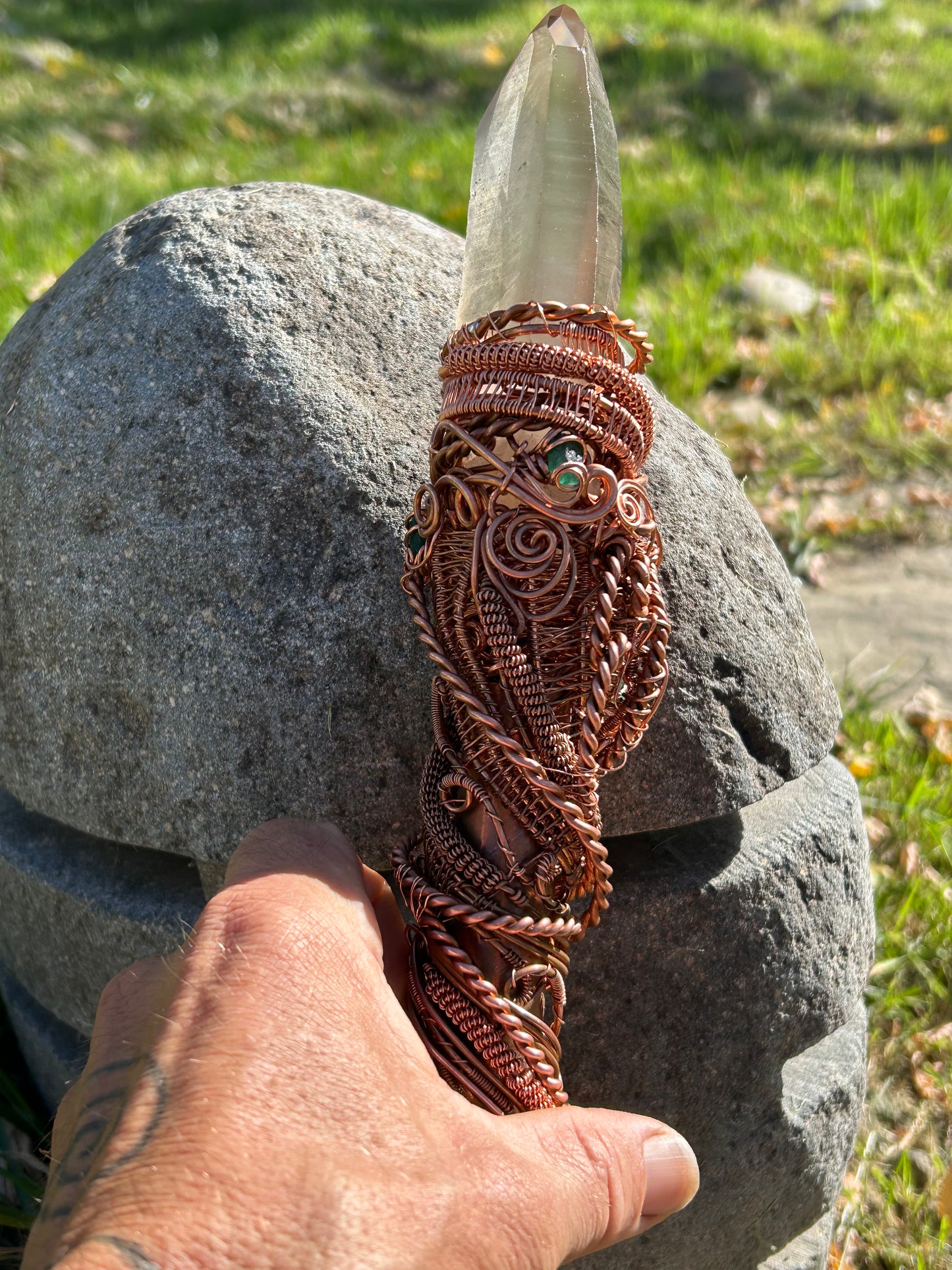 Emerald billionaire Lumerian record keeper wand