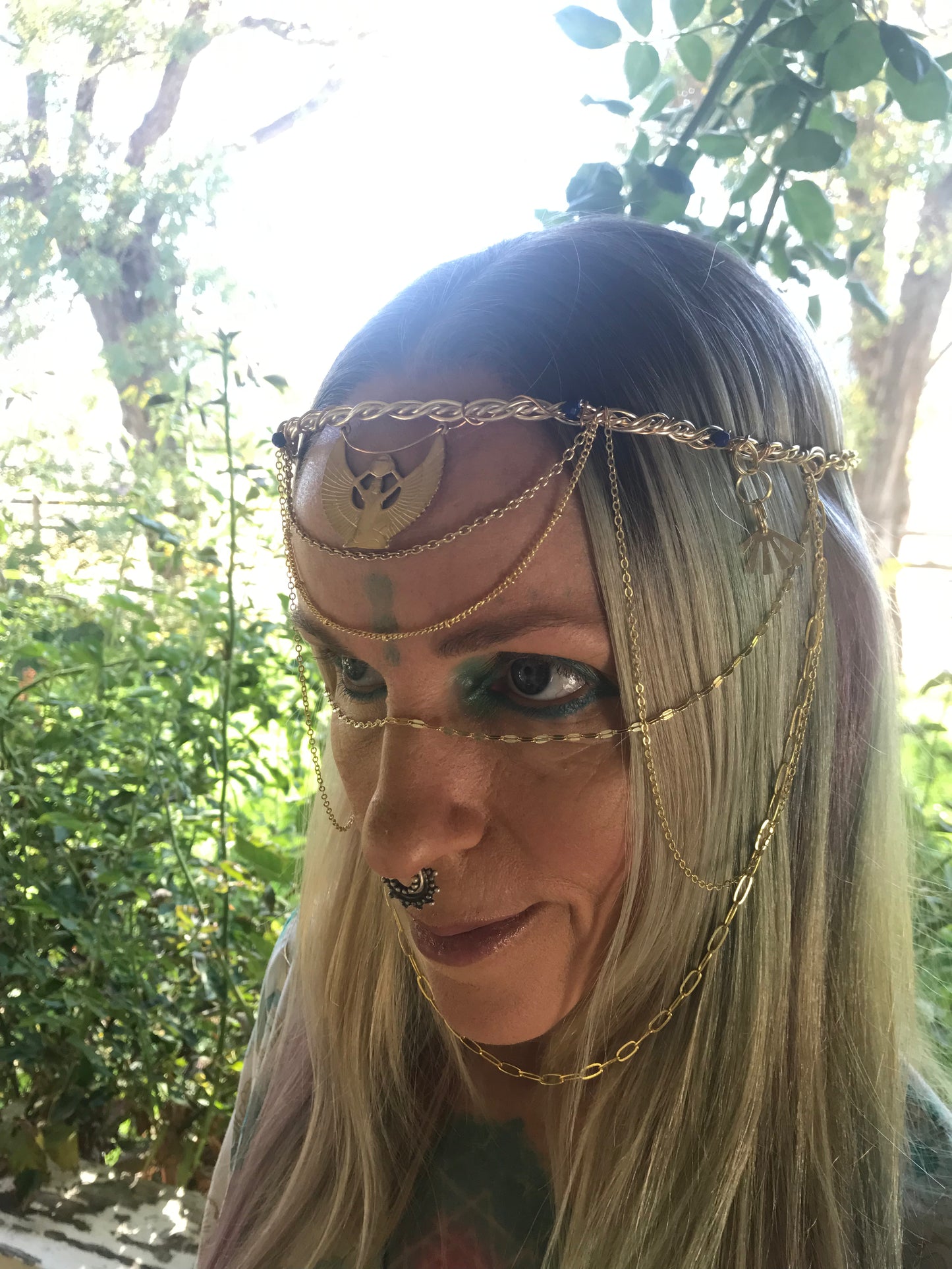 Isis Egyptian Goddess headpiece