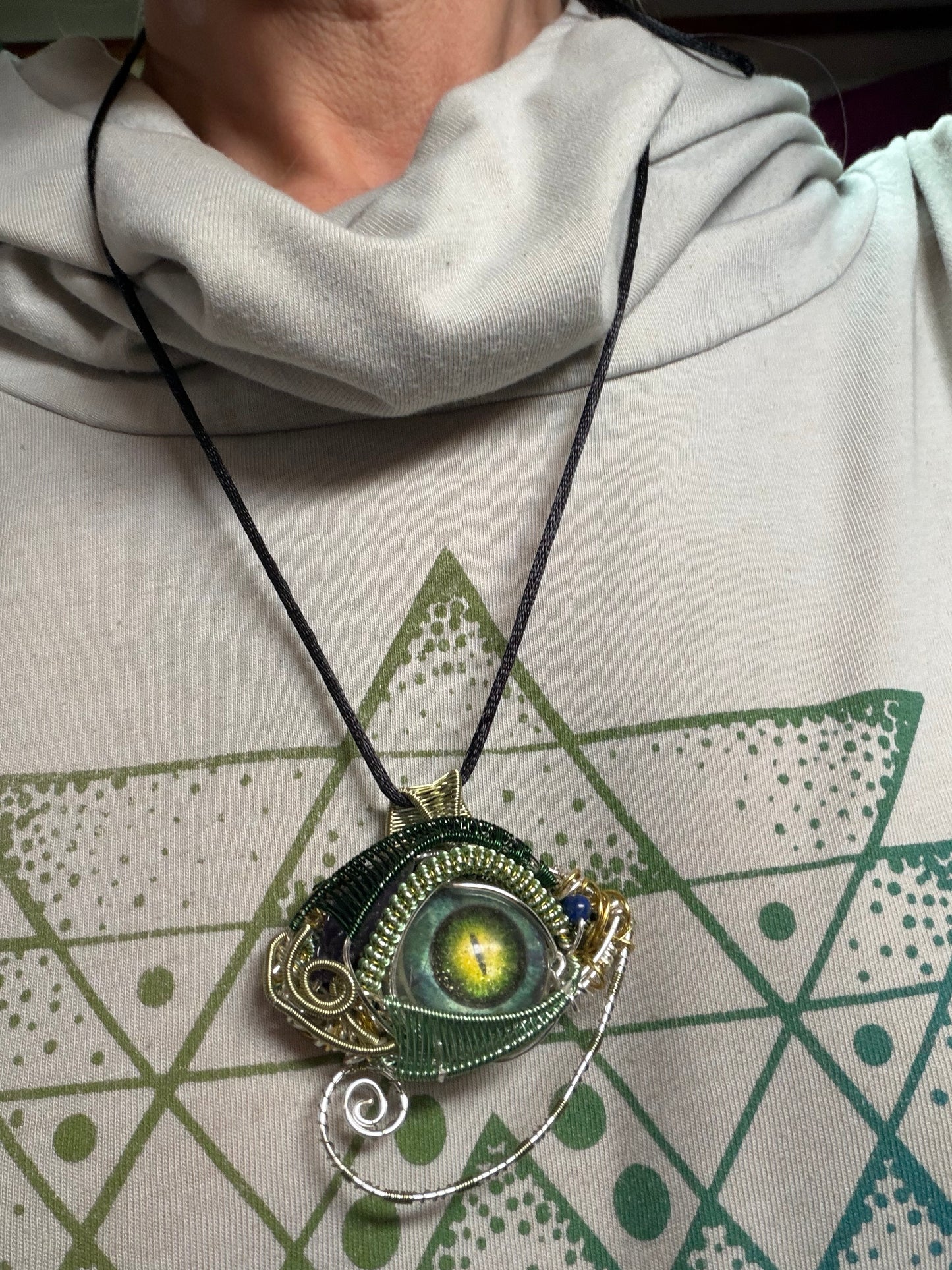 All seeing eye of frog