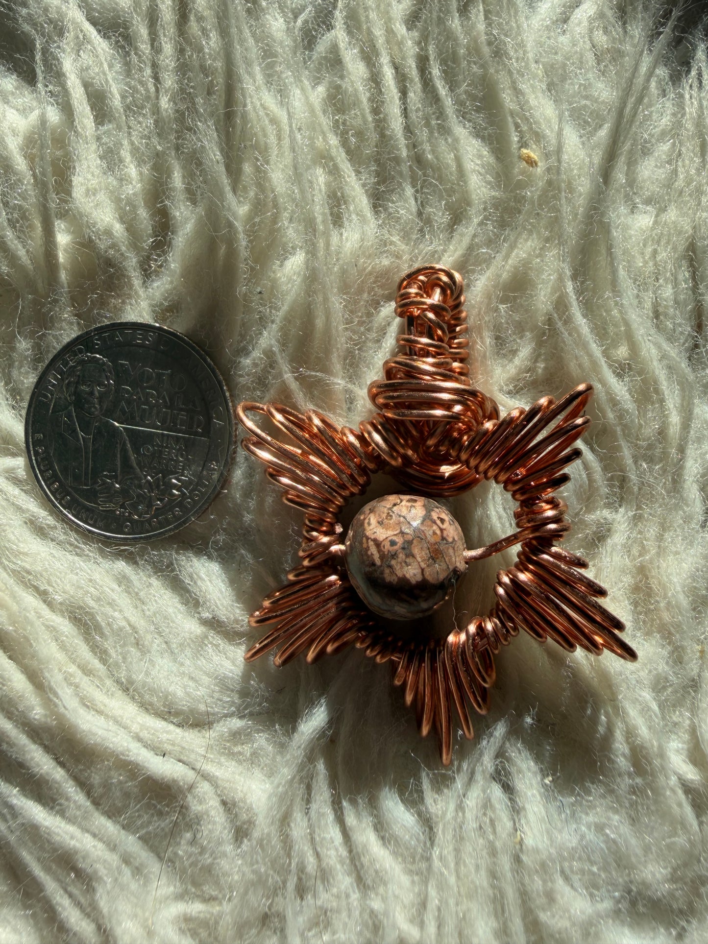 Copper Desert Rose Jasper sunshine