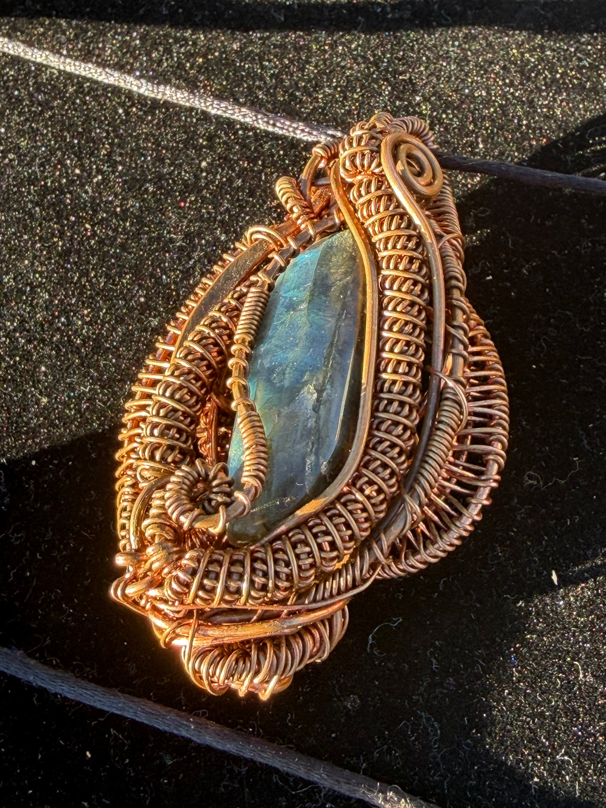Labradorite talisman for good fortune