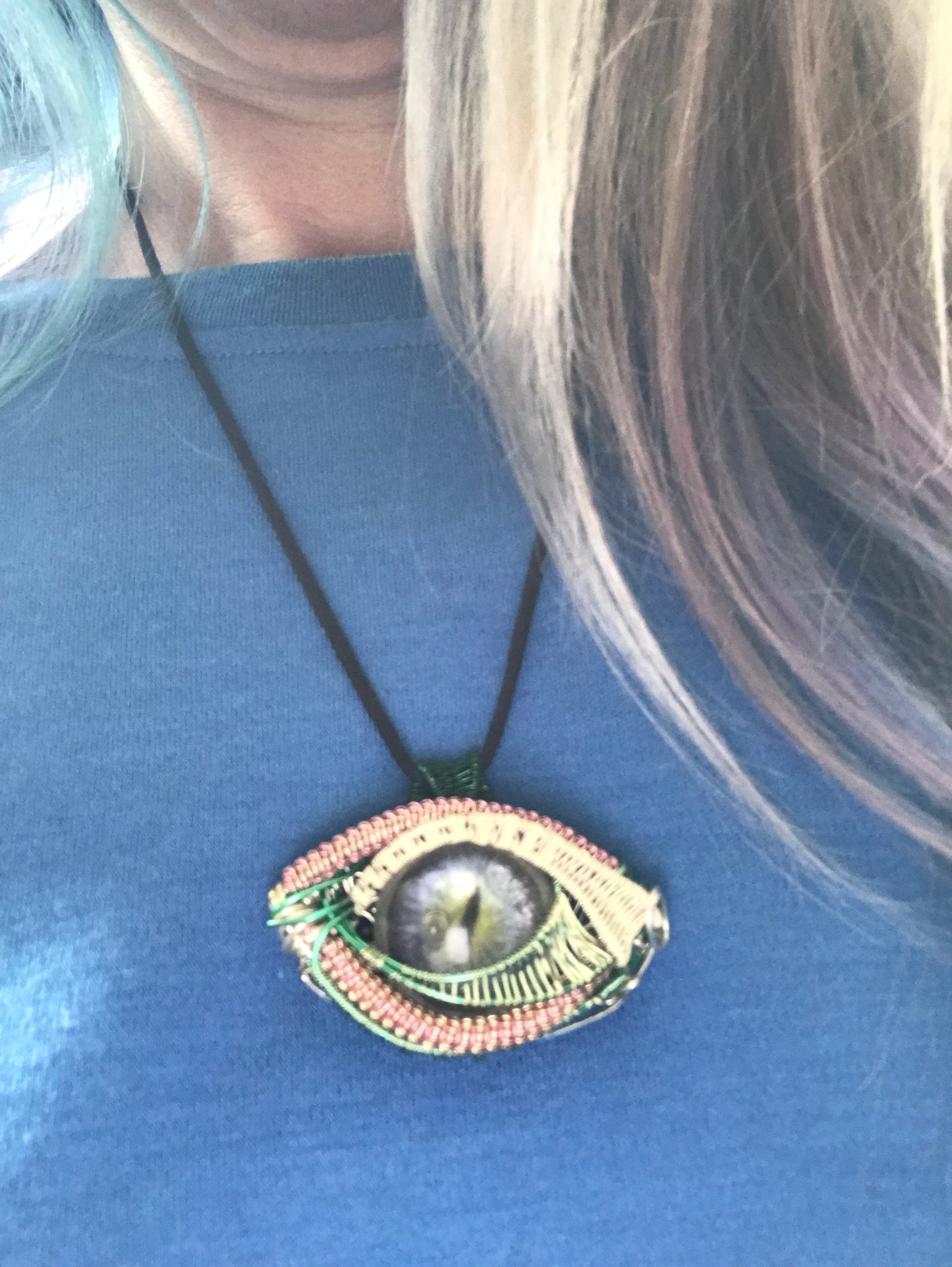 All seeing eye, 3rd eye activation necklace