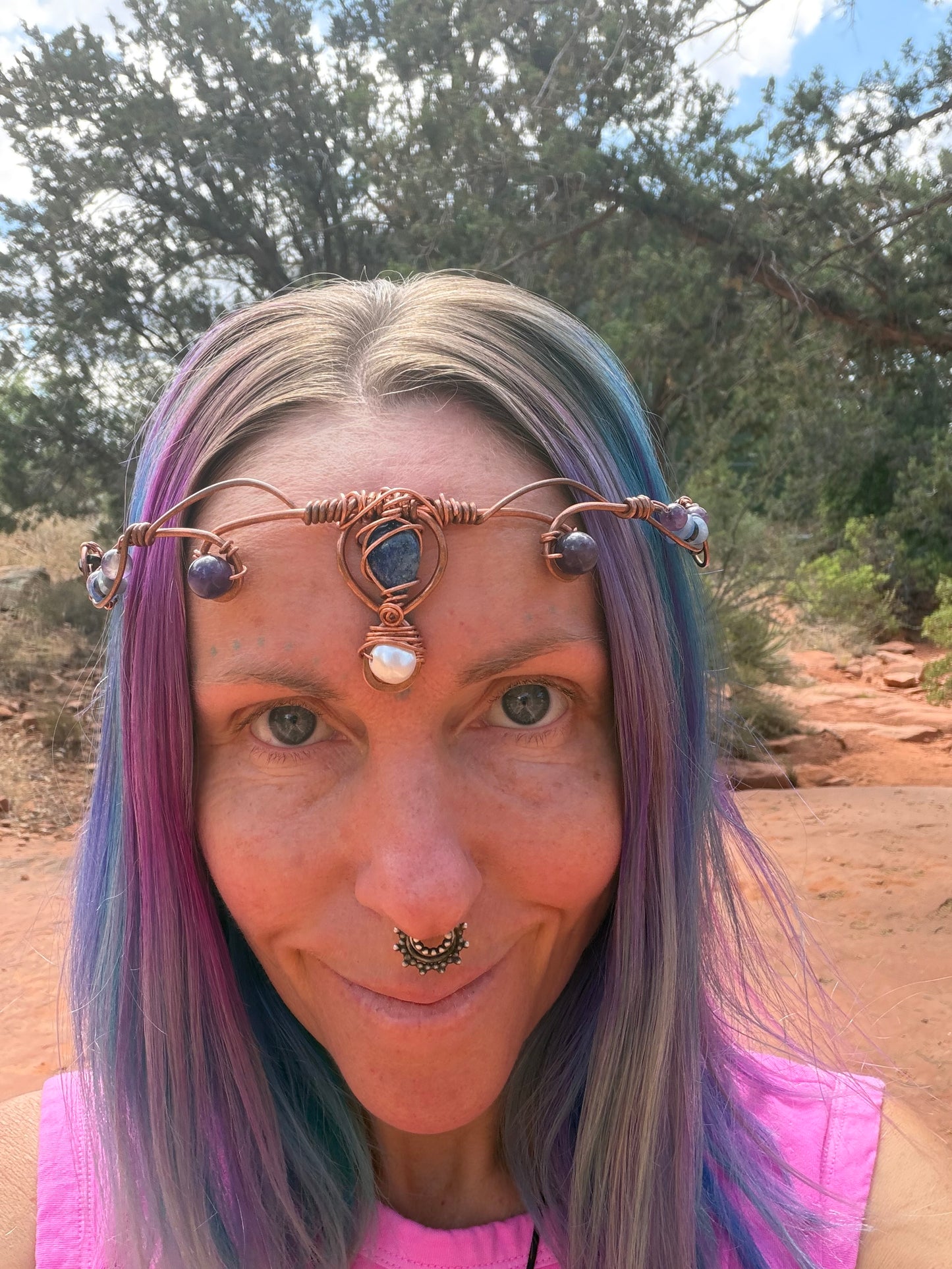Lumerian copper crown