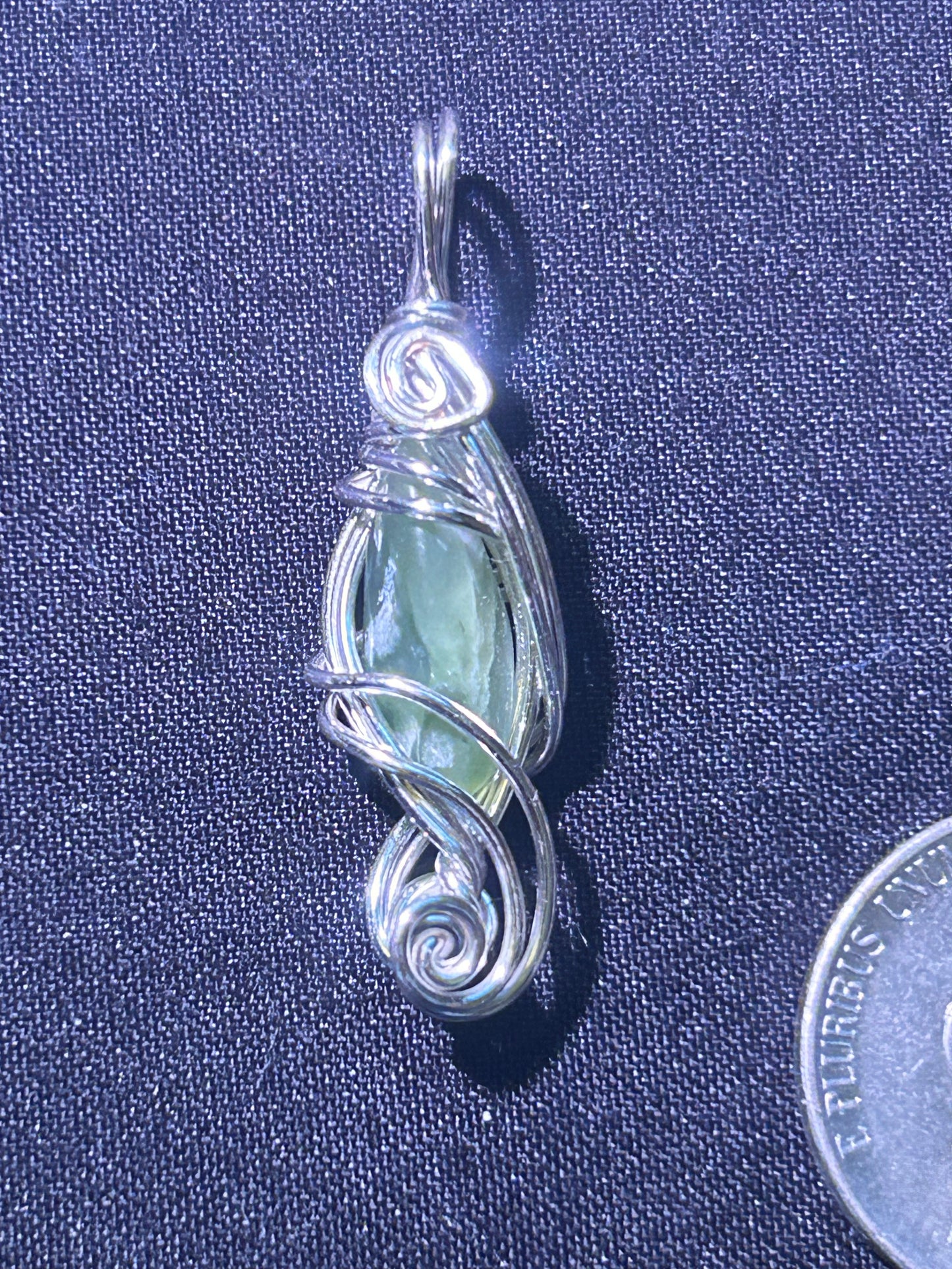 Aqua marine pendant