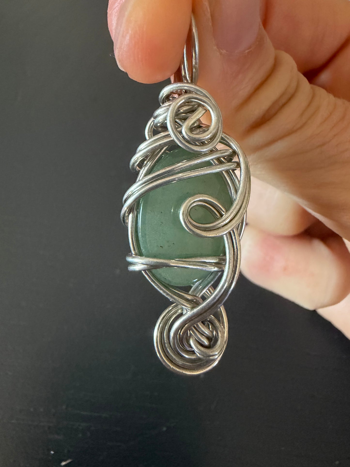 ✨ “Twilight Luck Reversible Aventurine Pendant” ✨