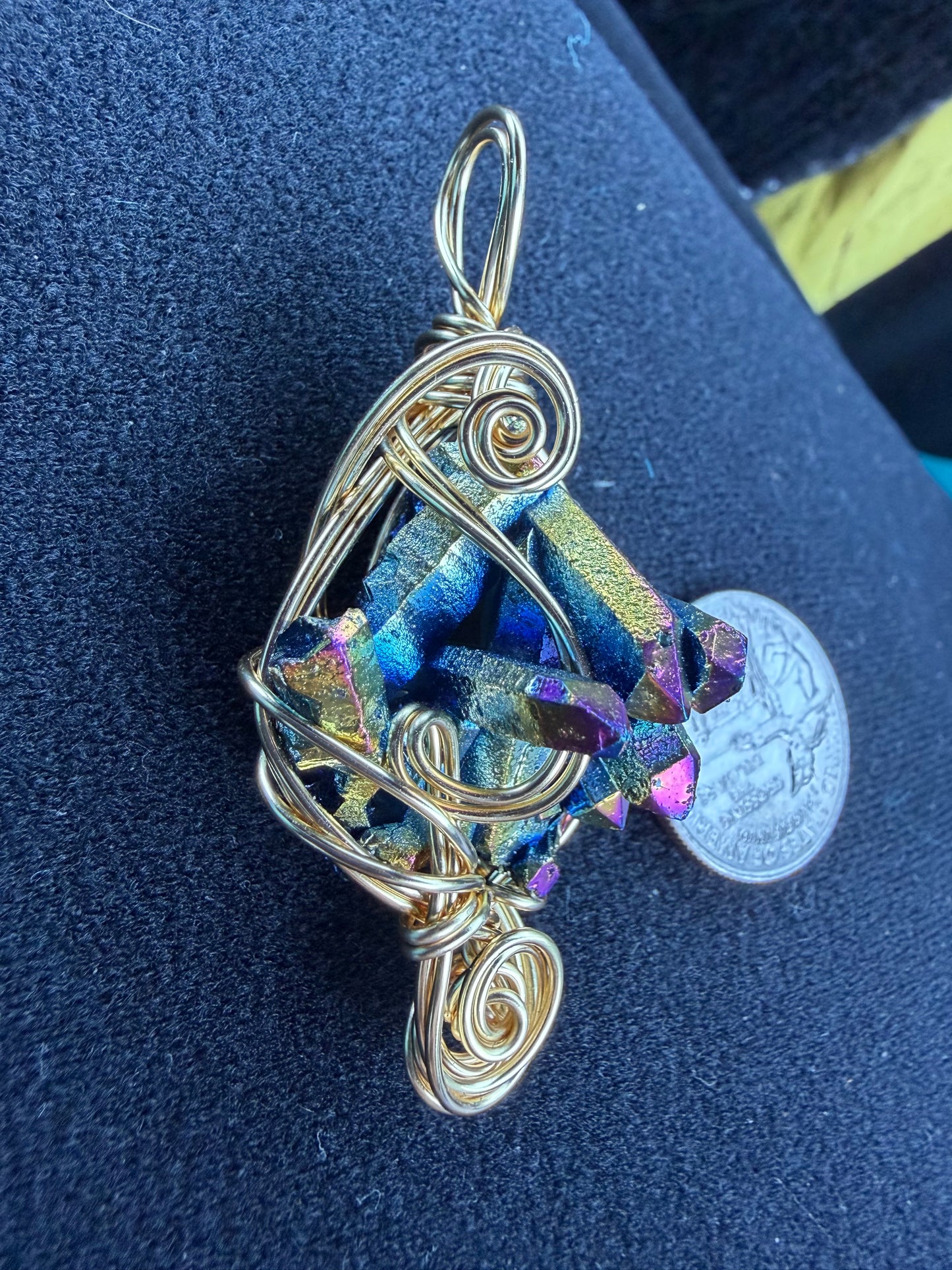 Rainbow titanium cluster of strength