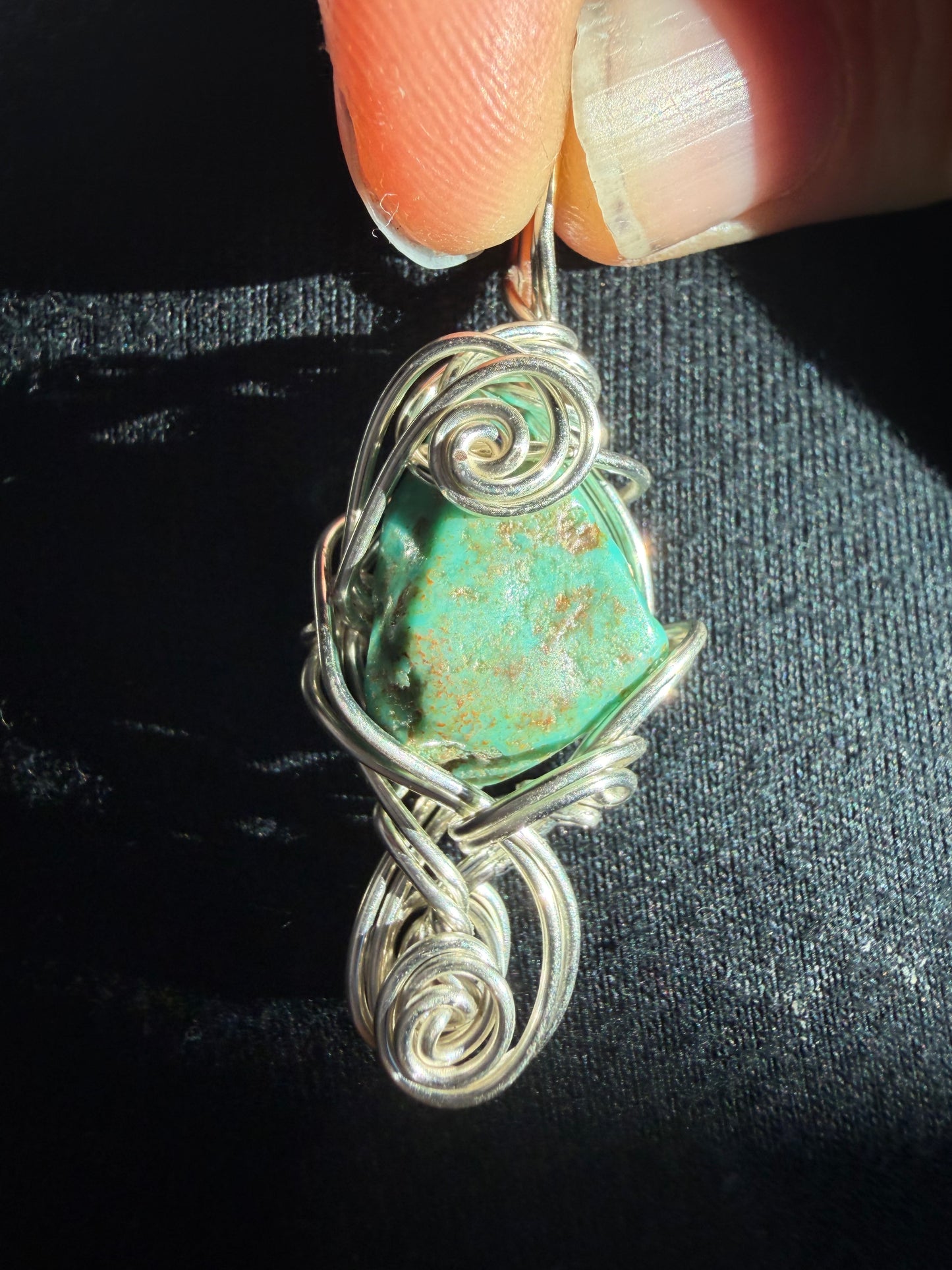 Turquoise peace keeper