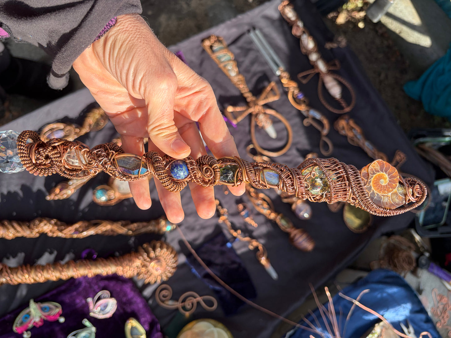 The journey from Crystalline energy to 💎 Diamond Light crystal and gem wand