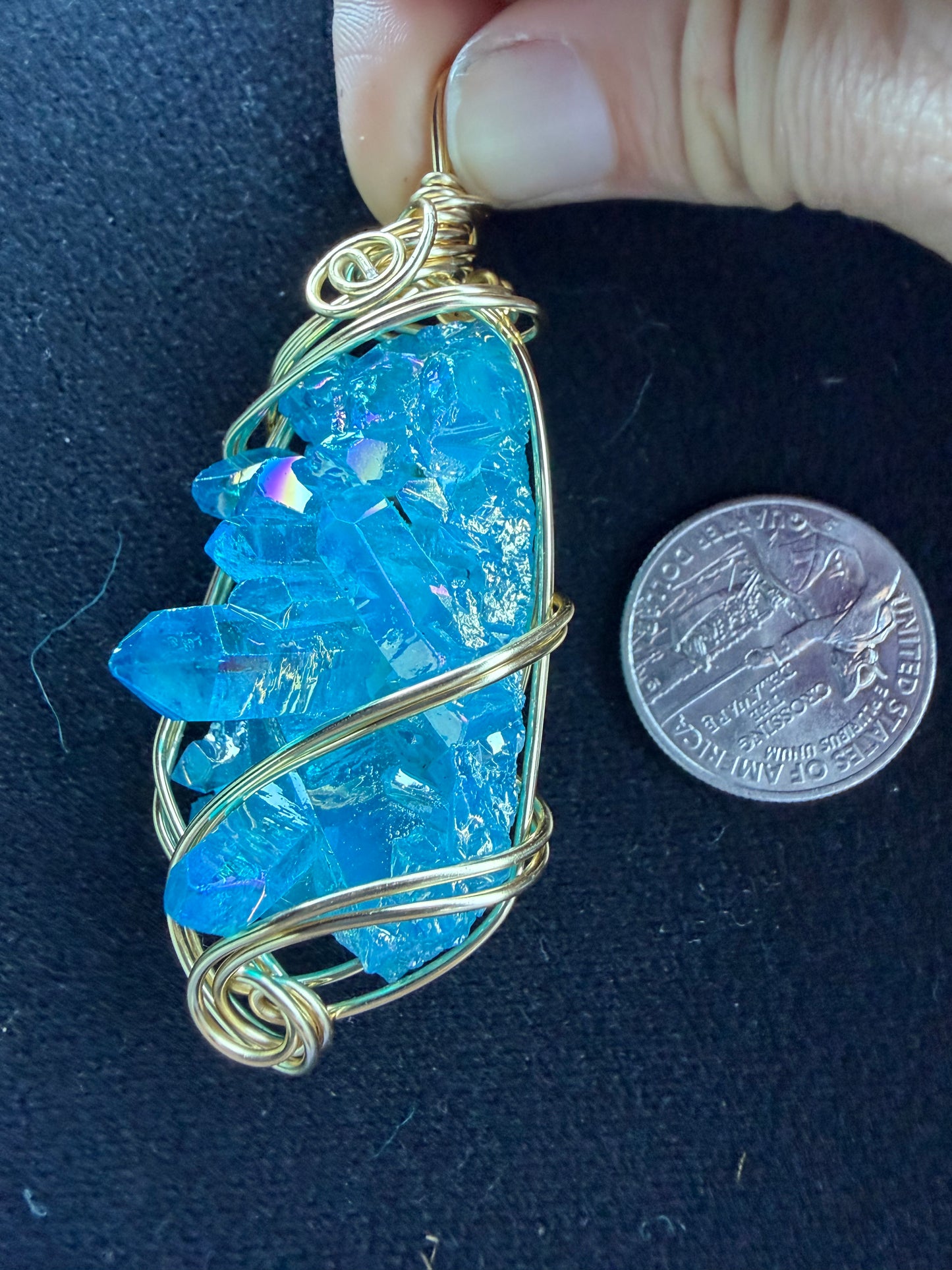 Aqua aura for clarity, calmness and confidence