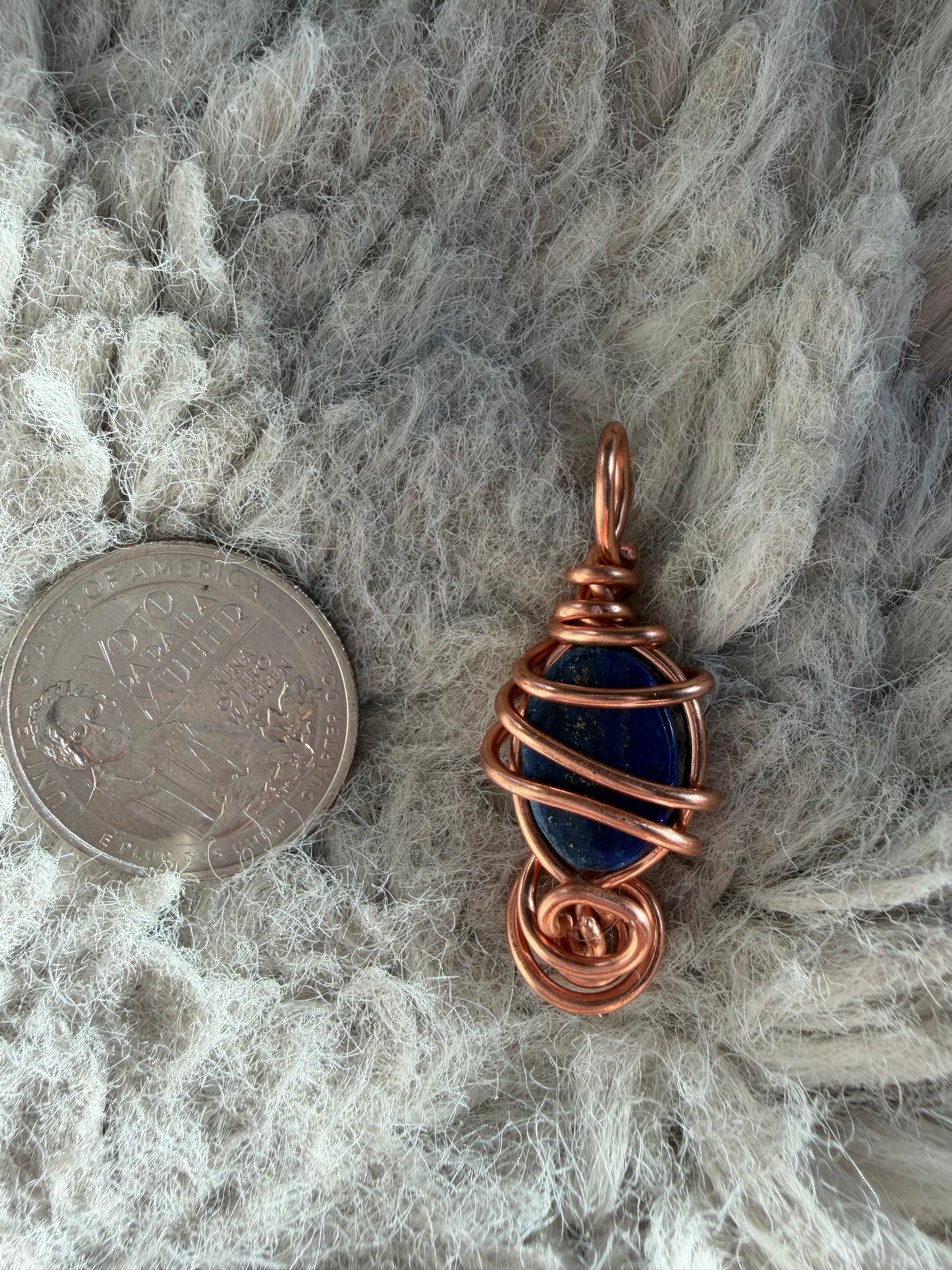 Lapis Whisper Spiral