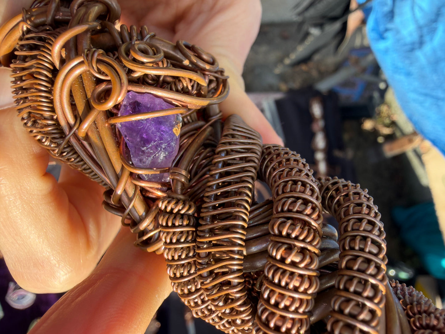 🐍 Kundalini Awakening Lemurian Crystal and gem Wand