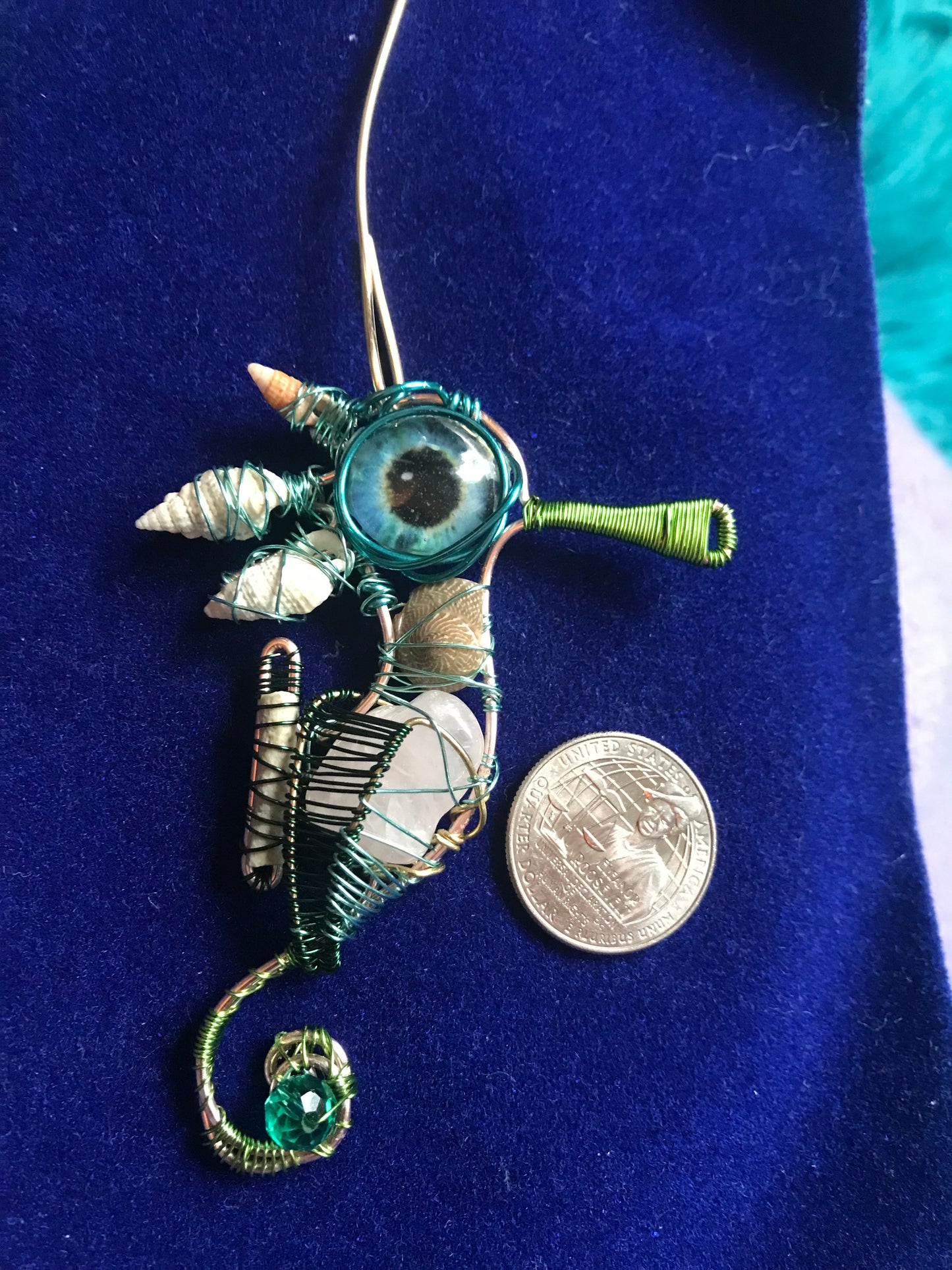 Seahorse decor & Christmas tree ornament