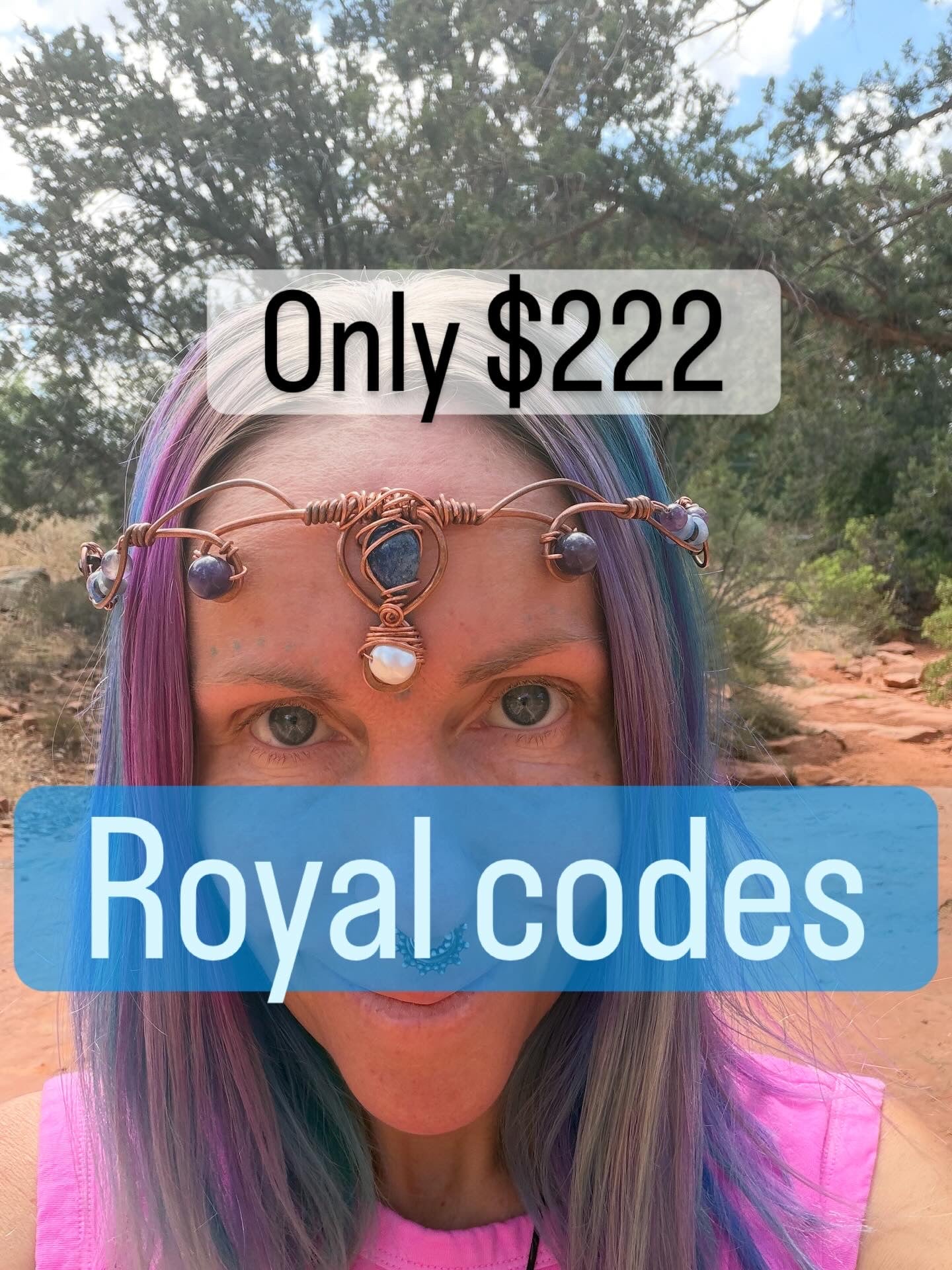 Lumerian copper crown
