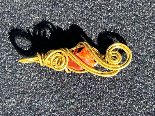 Royal carnelian, agate pendant