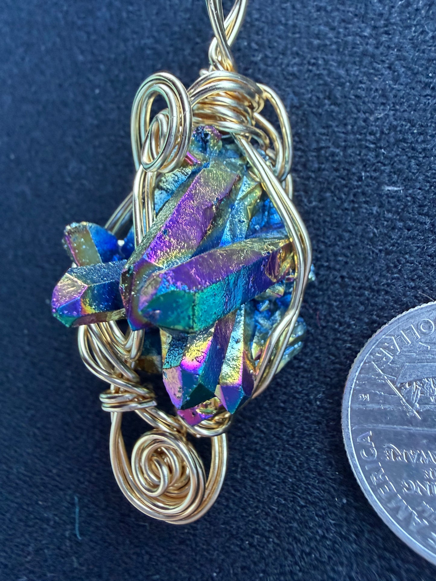 Rainbow titanium cluster of strength