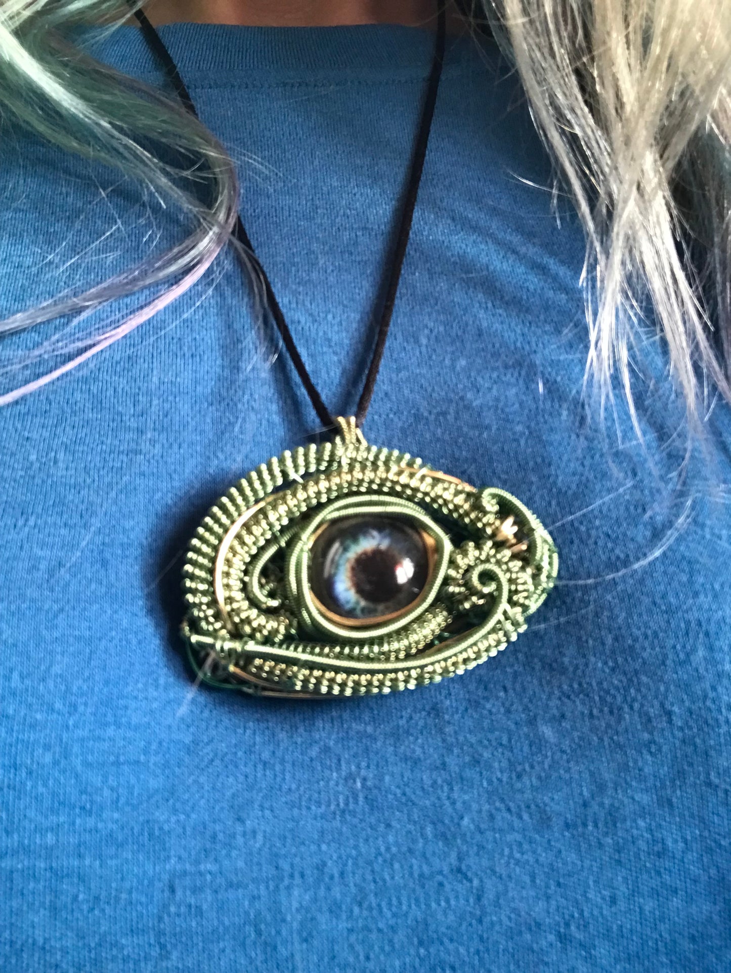 Third eye activation necklace
