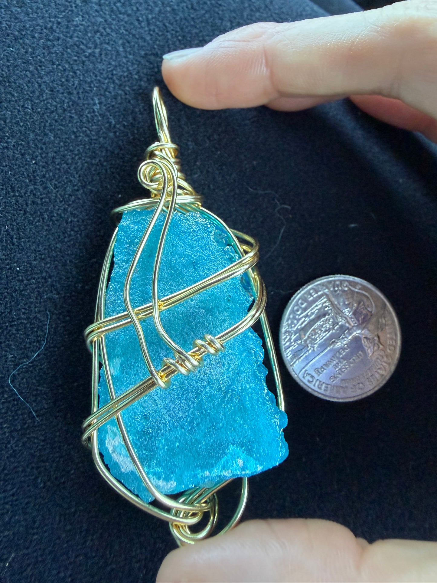 Aqua aura for clarity, calmness and confidence
