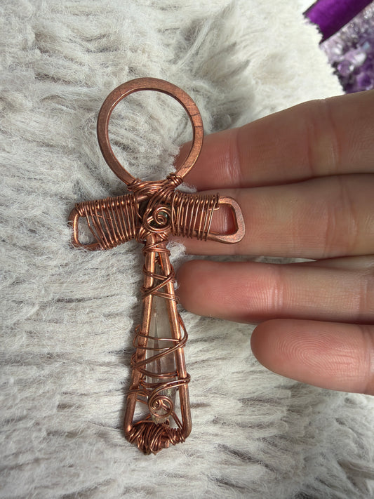 Copper Egyptian Ankh pendant ￼