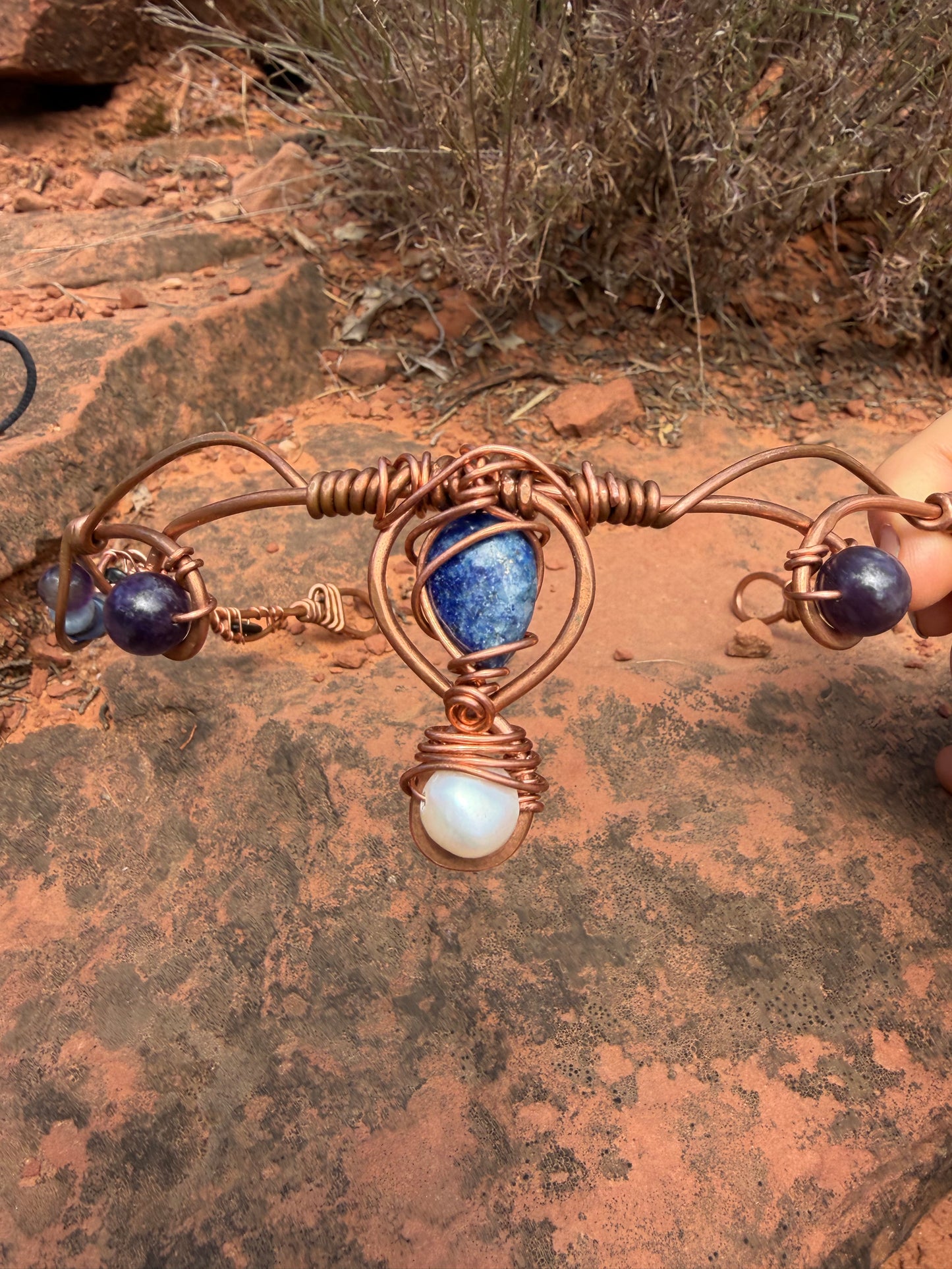 Lumerian copper crown