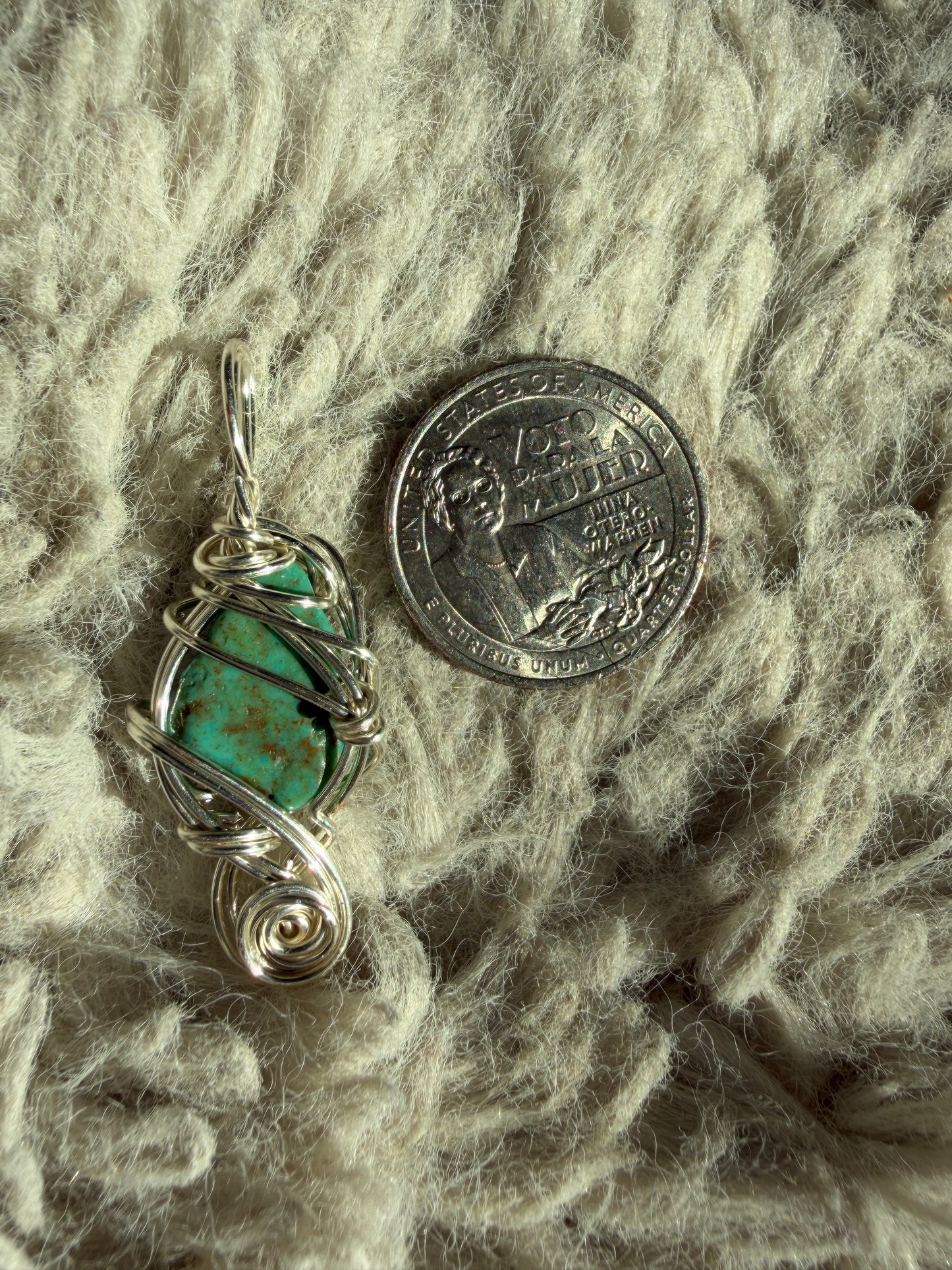 Turquoise peace keeper