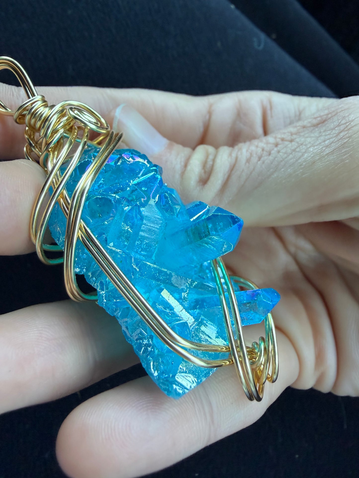Aqua aura for clarity, calmness and confidence