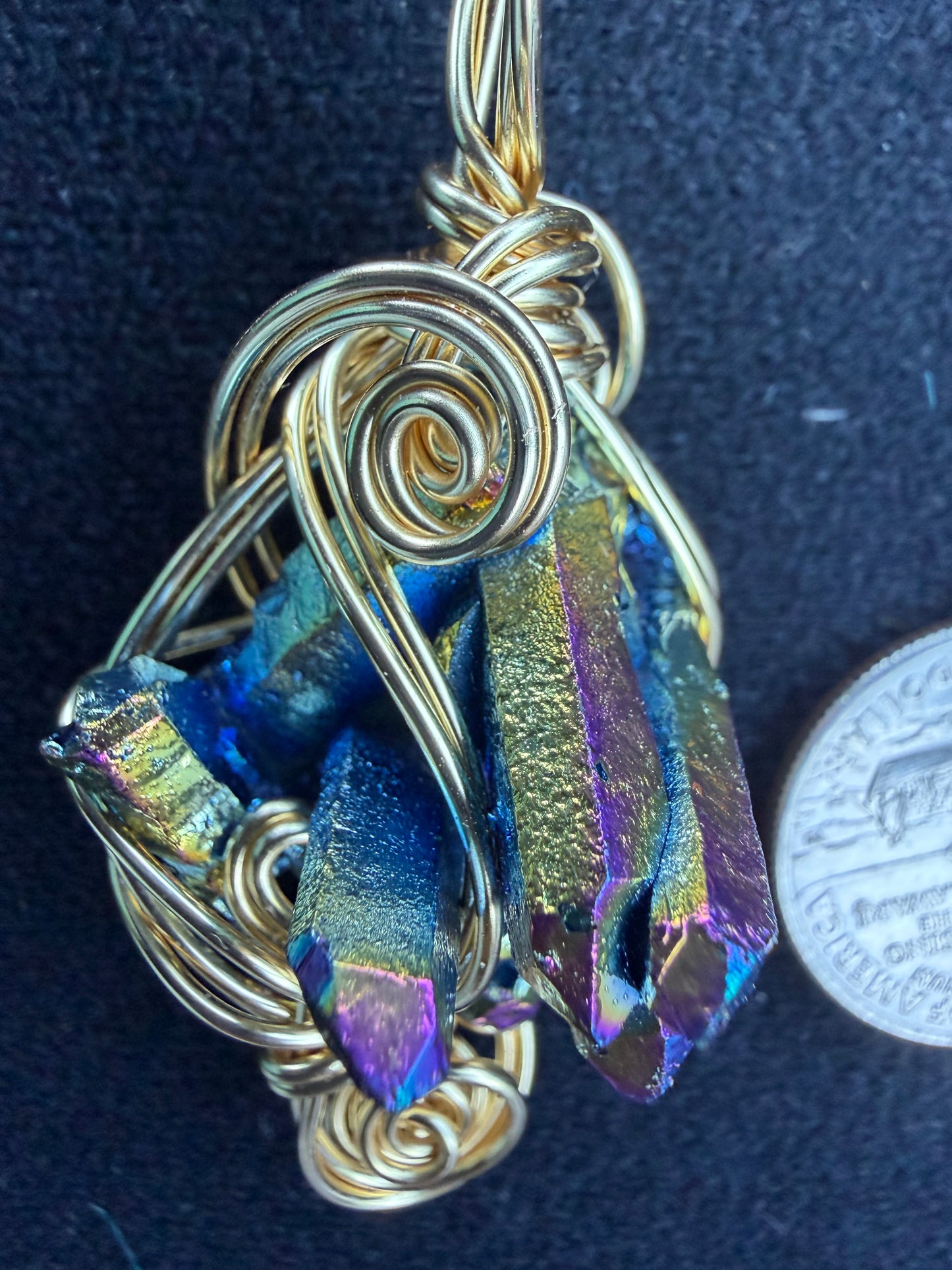 Rainbow titanium cluster of strength