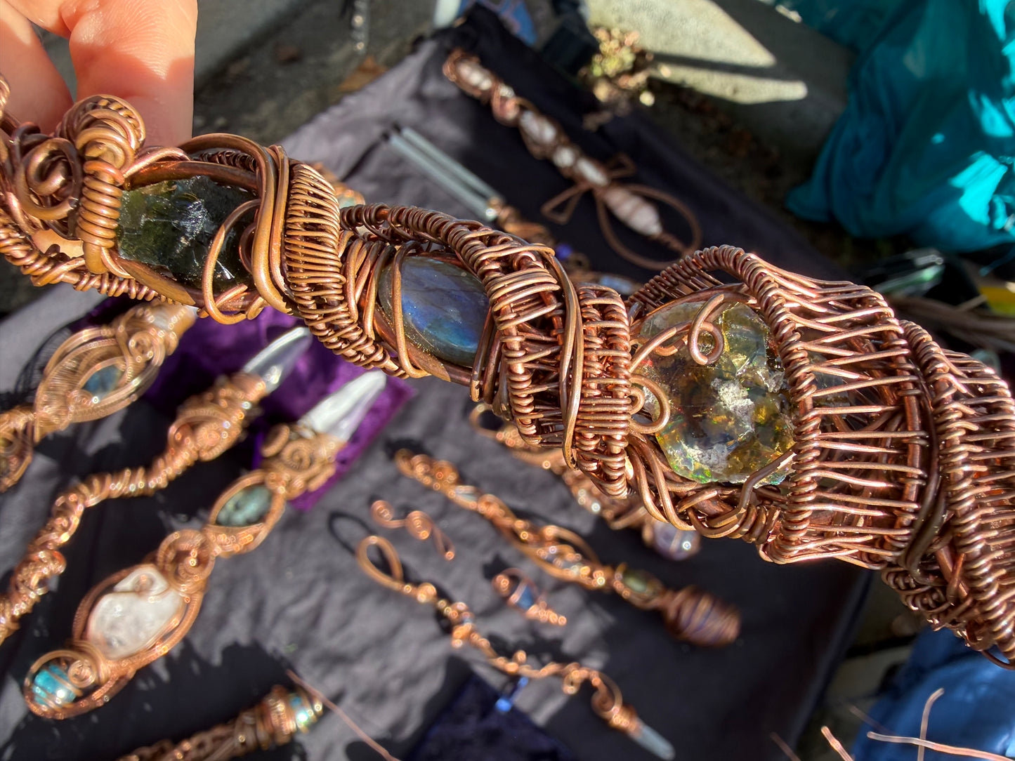 The journey from Crystalline energy to 💎 Diamond Light crystal and gem wand