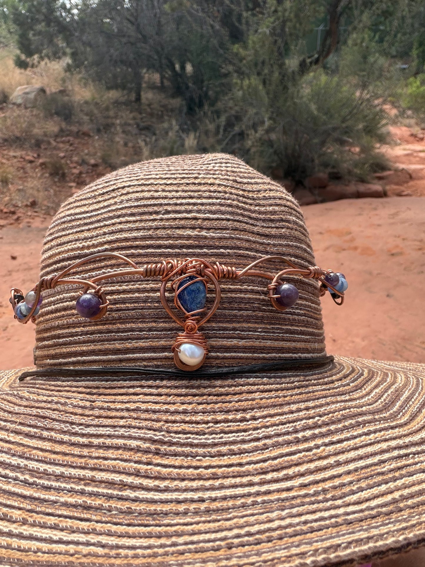 Lumerian copper crown