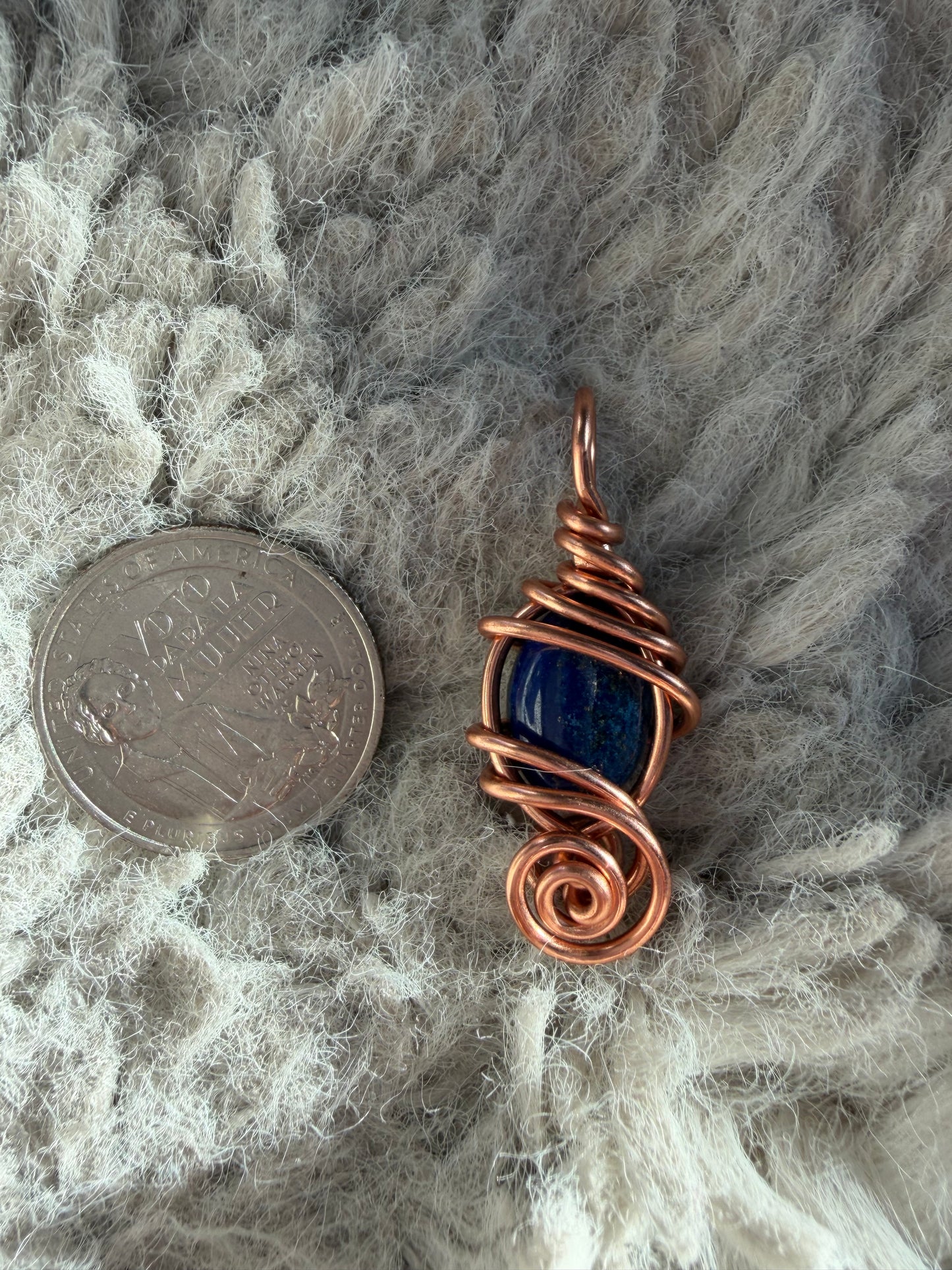 Lapis Whisper Spiral