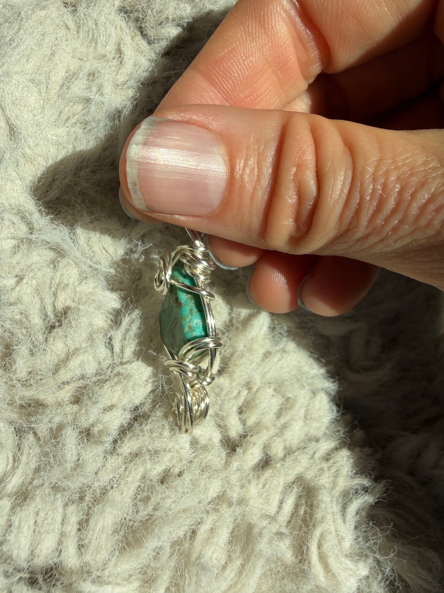 Turquoise peace keeper