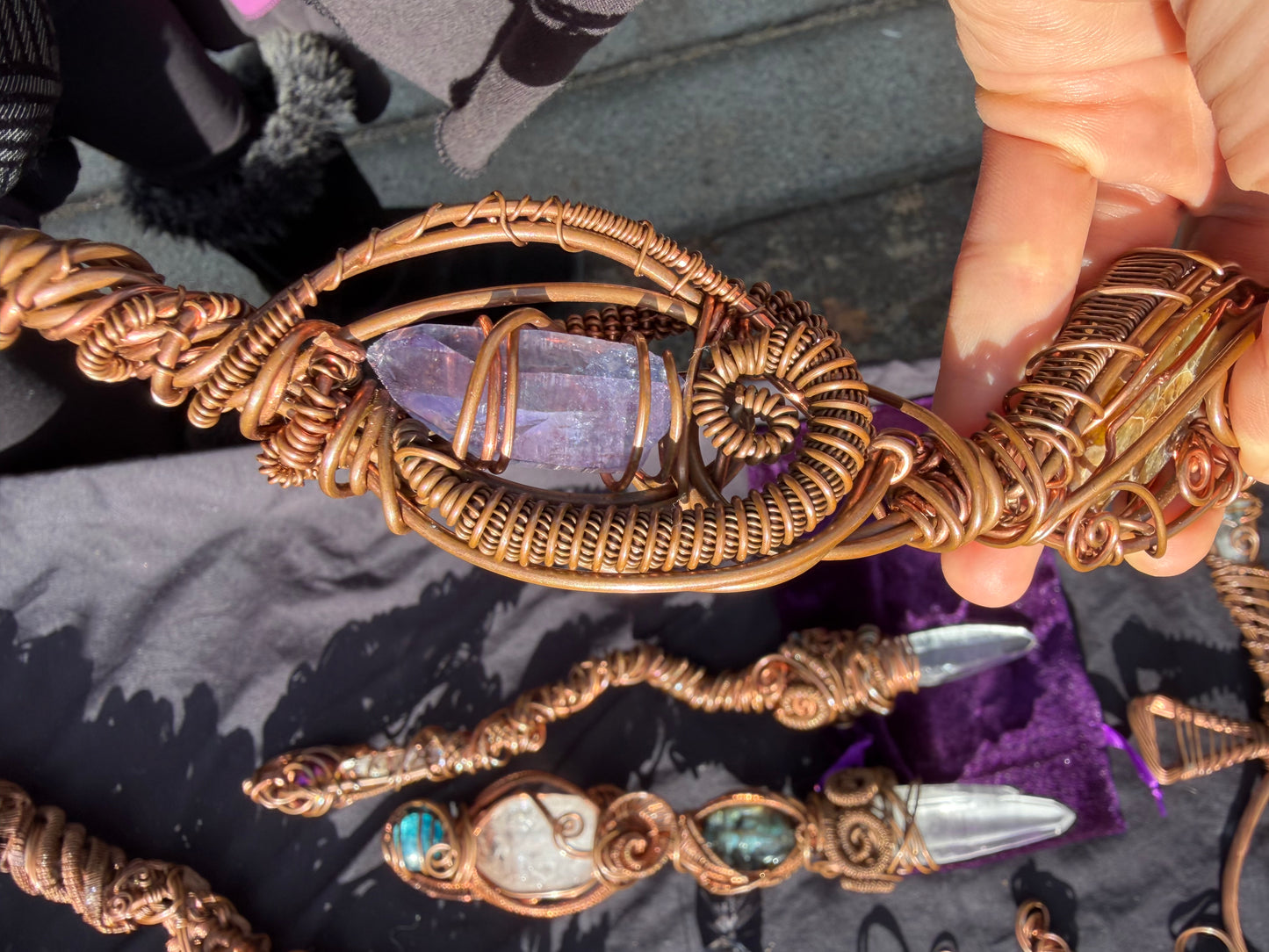 Lumerian DNA 🧬 Crystaline gemstone infused ￼Activation wand
