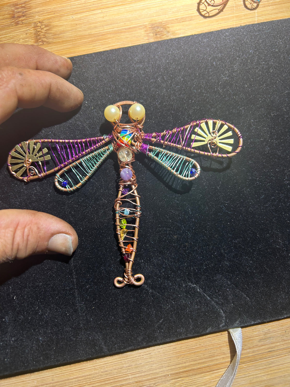 Dragonfly, suncatcher home decor ￼