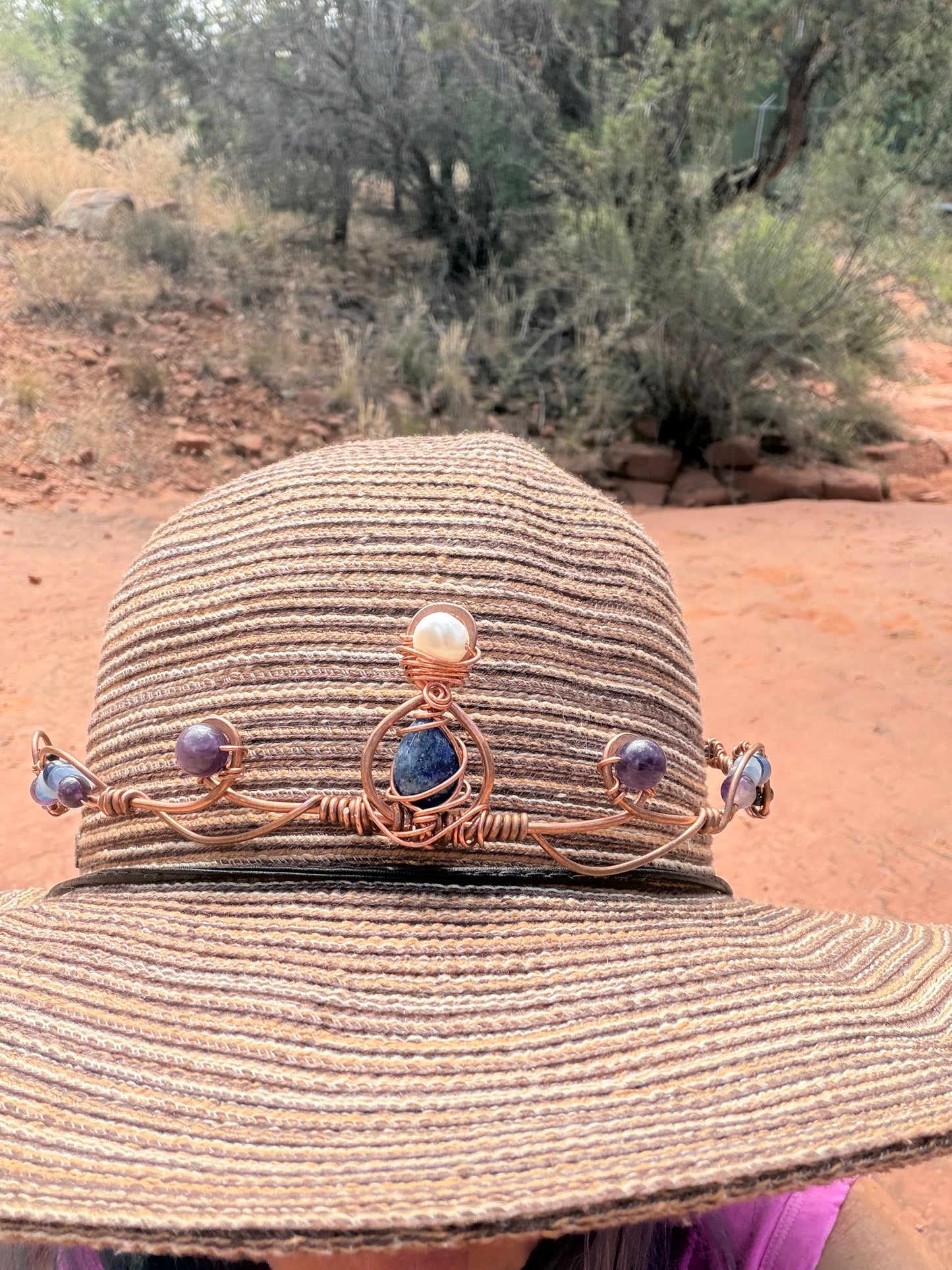 Lumerian copper crown