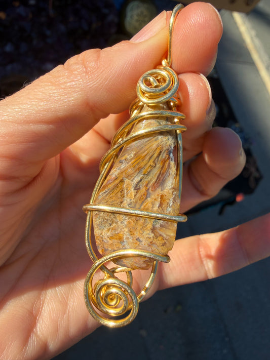 The Earth Guardian Jasper Pendant